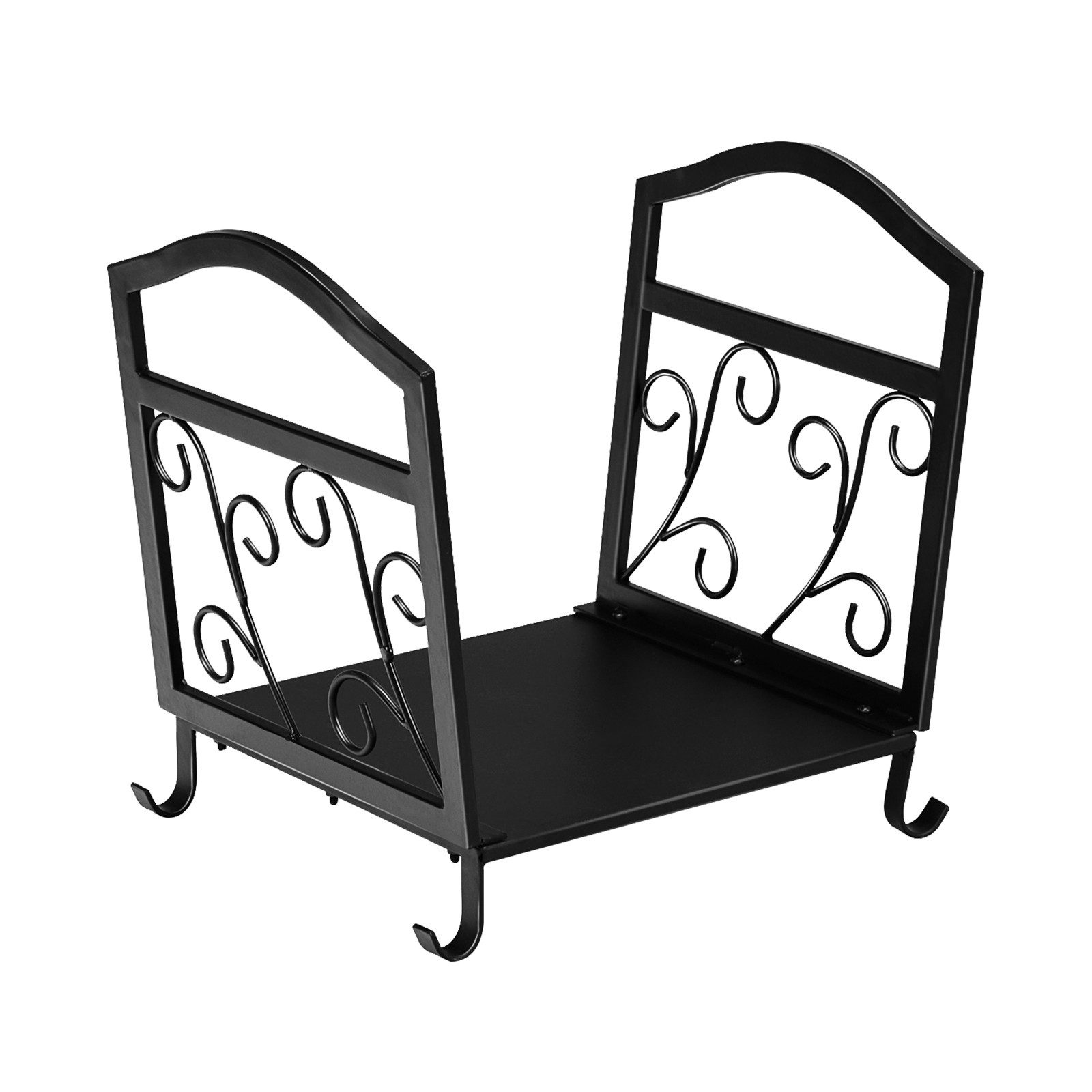 COSTWAY Kaminholzregal, BxTxH:32,5x43x40 cm, mit Sockel & Griffen, bis 60kg günstig online kaufen