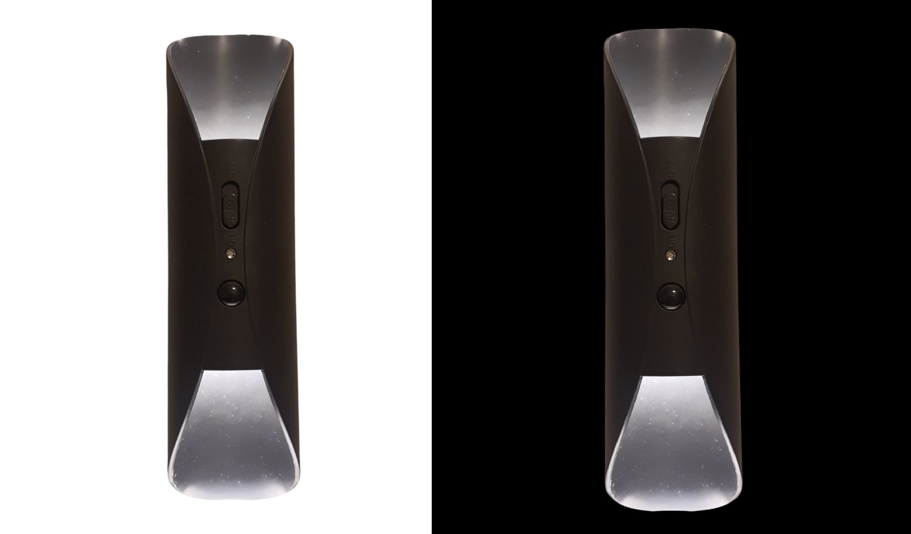 ZD Trading LED Außen-Wandleuchte Wandlampe mit Sensor aufladbar Sensor Wall Light, LED fest integriert