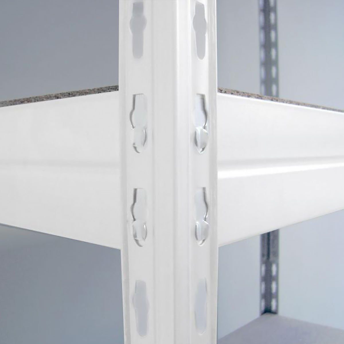 Karat Schwerlastregal Grizzly, 4 Größen, 5 Fachböden, Regal, Lagerregal, Gesamtlast: 875 kg