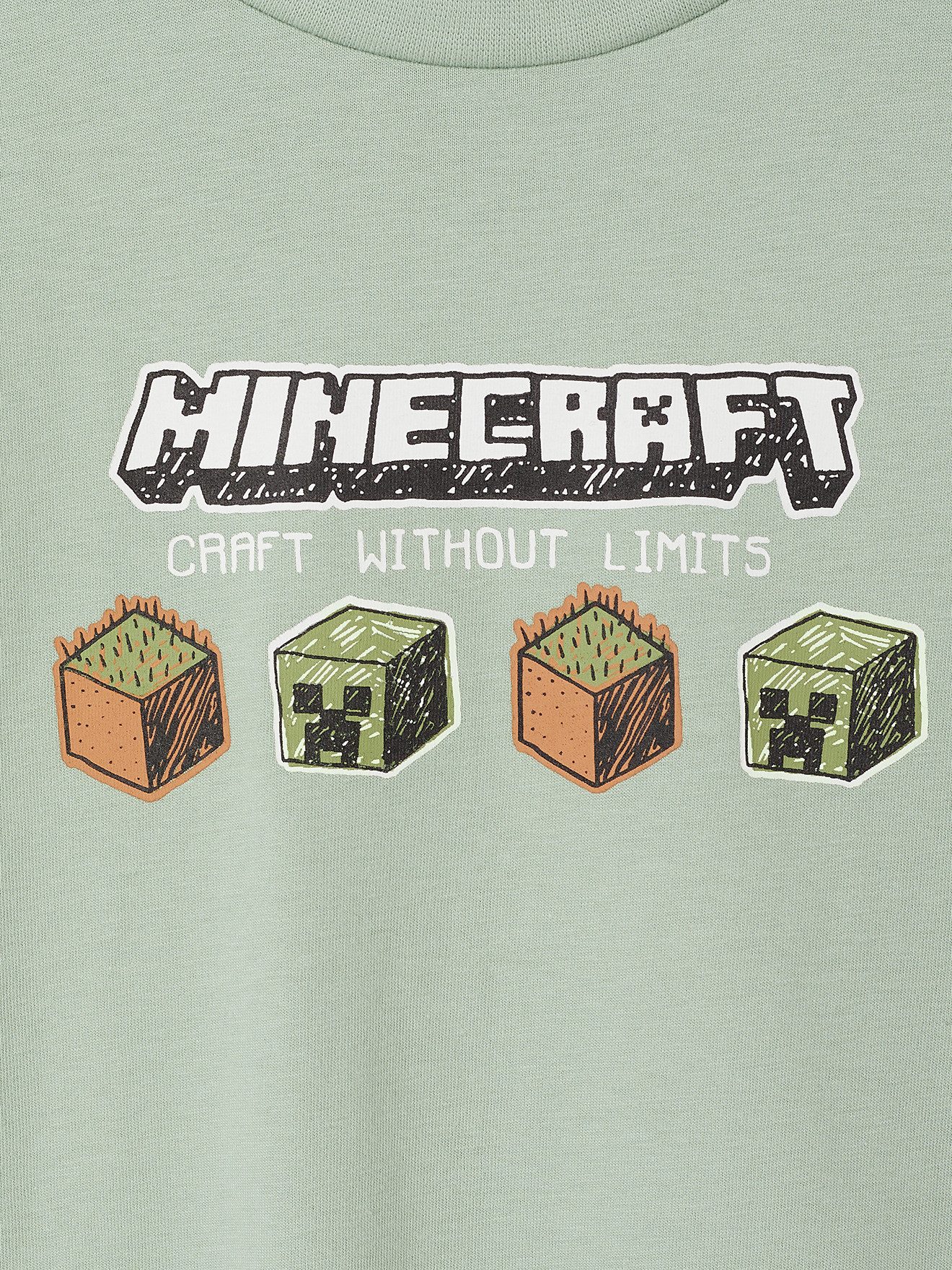 vertbaudet Schlafanzug Kinder Schlafanzug MINECRAFT – Bild 5 von 5