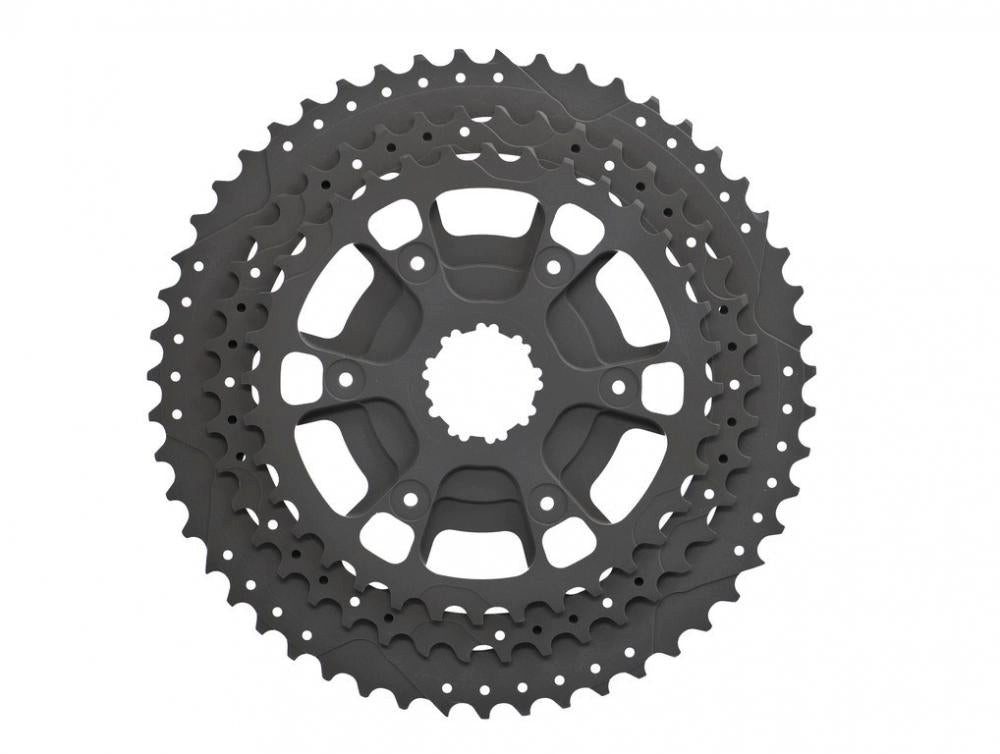 Zahnkranz Miche Ritzel für-Kassette XM 12 3. Stufe 36Z+42Z+51Z SH/Sram Alu schwa