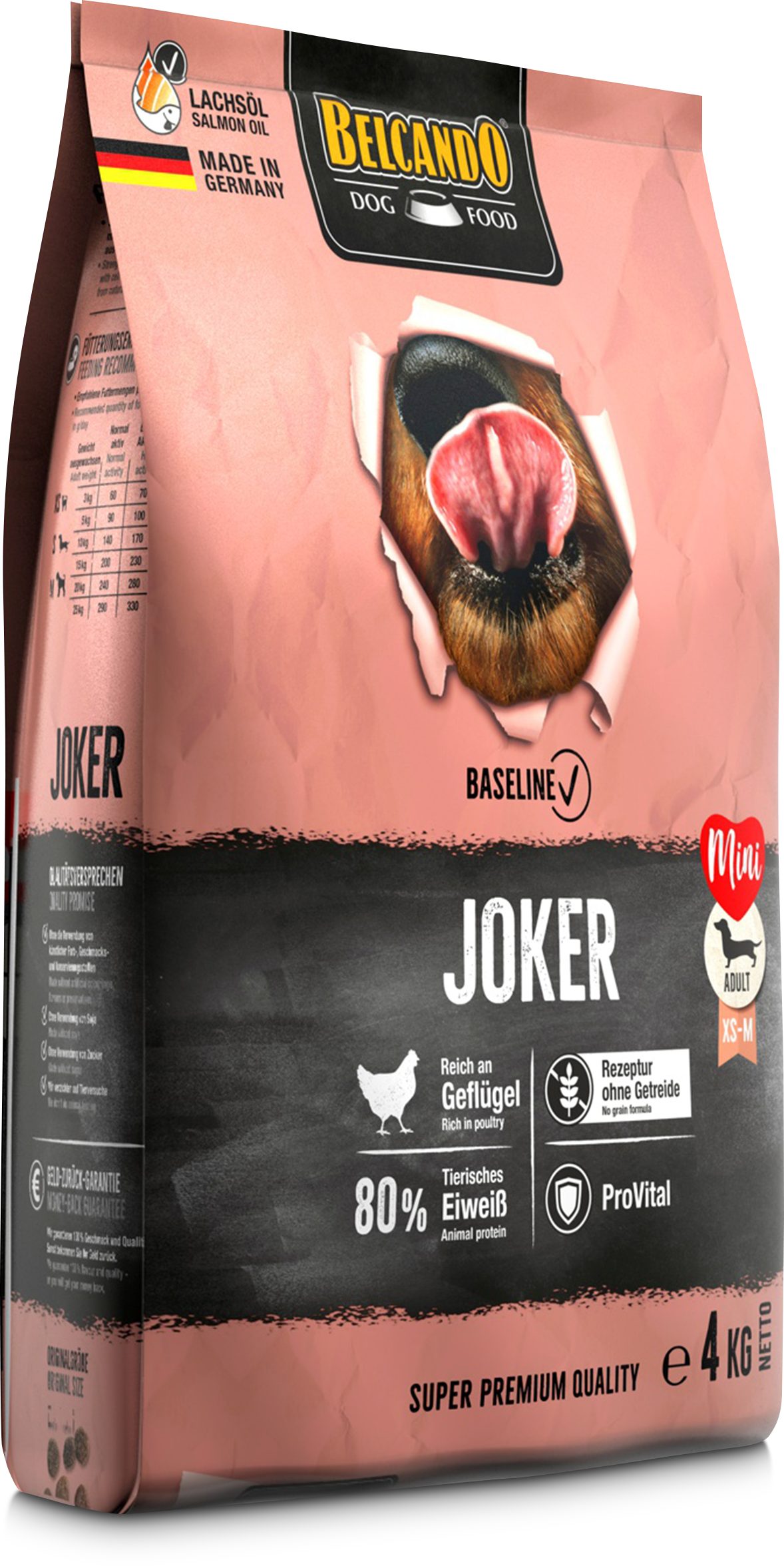 Belcando Baseline Joker GF, 4000g, Getreidefrei