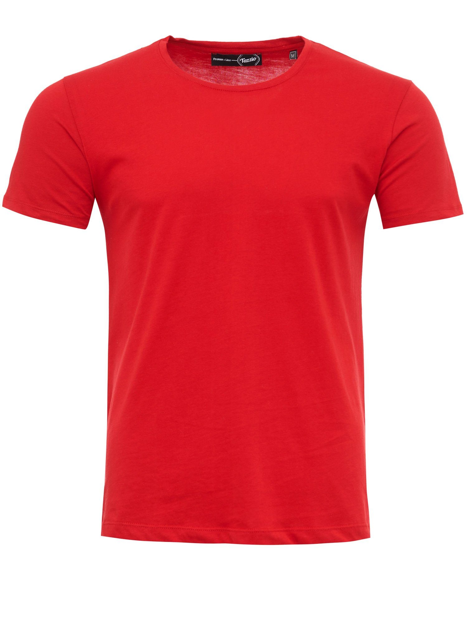 im E100 Rundhalsshirt (2-tlg) 2er-Pack Tazzio T-Shirt rot