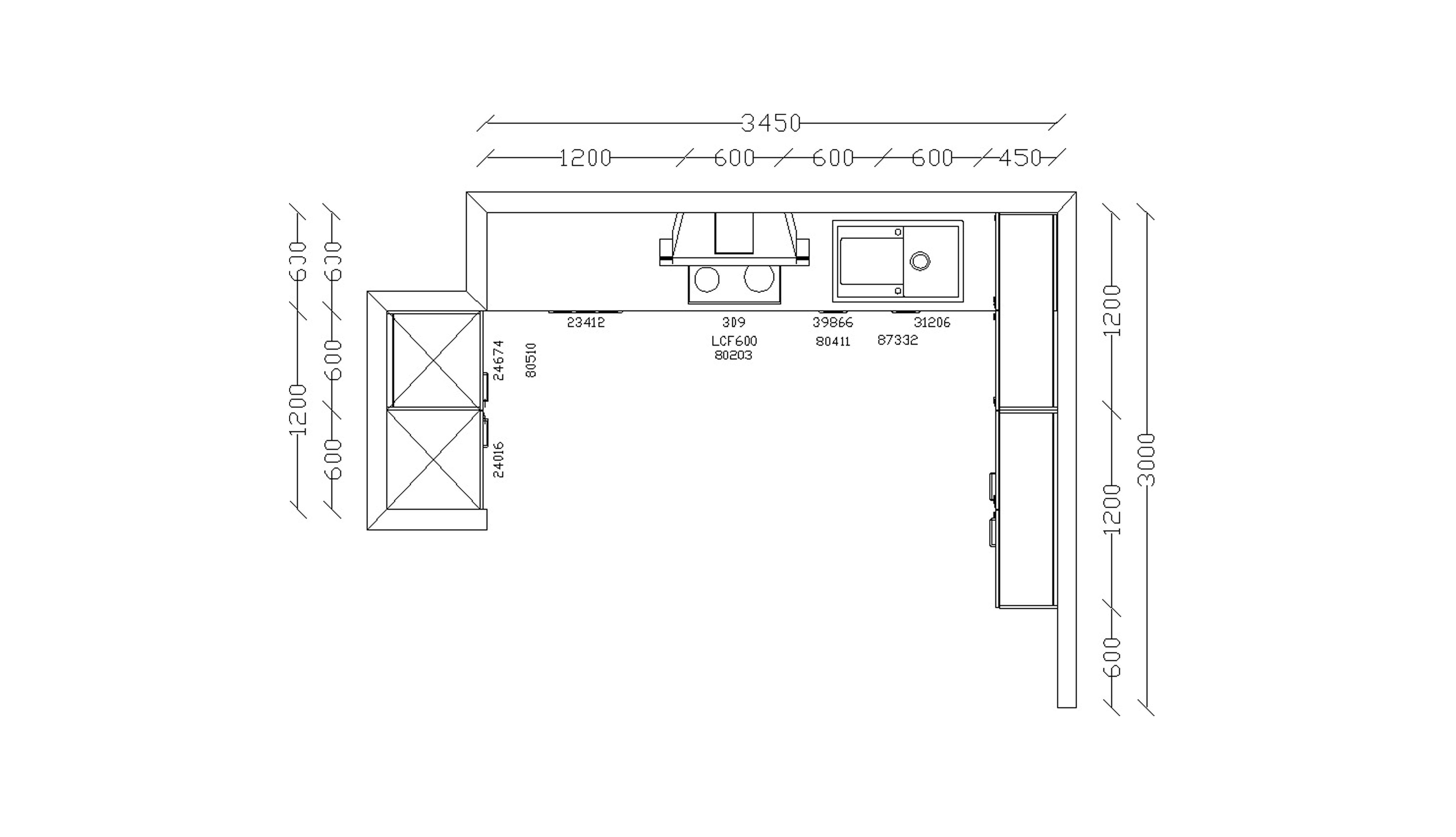 nobilia® Winkelküche Kristiansand, individuell anpassbar, gratis Küchenplanung mit Profis, (Breite 705 cm), vormontiert, wahlw. mit E-Geräten, Preis inkl.Lieferung