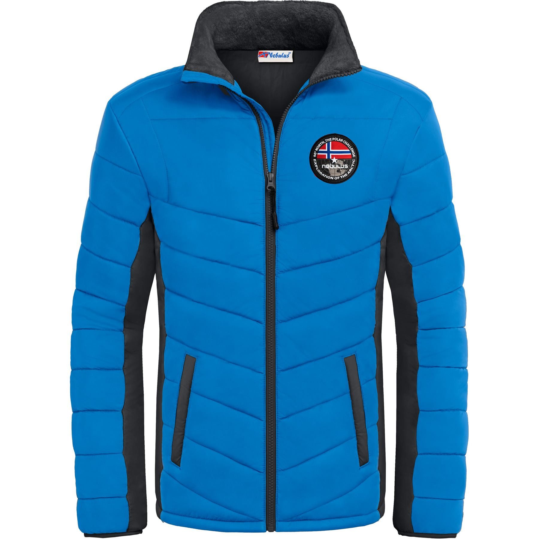 Nebulus Winterjacke GENIUS, P5855 - Herren, kobalt-schwarz, 3XL günstig online kaufen