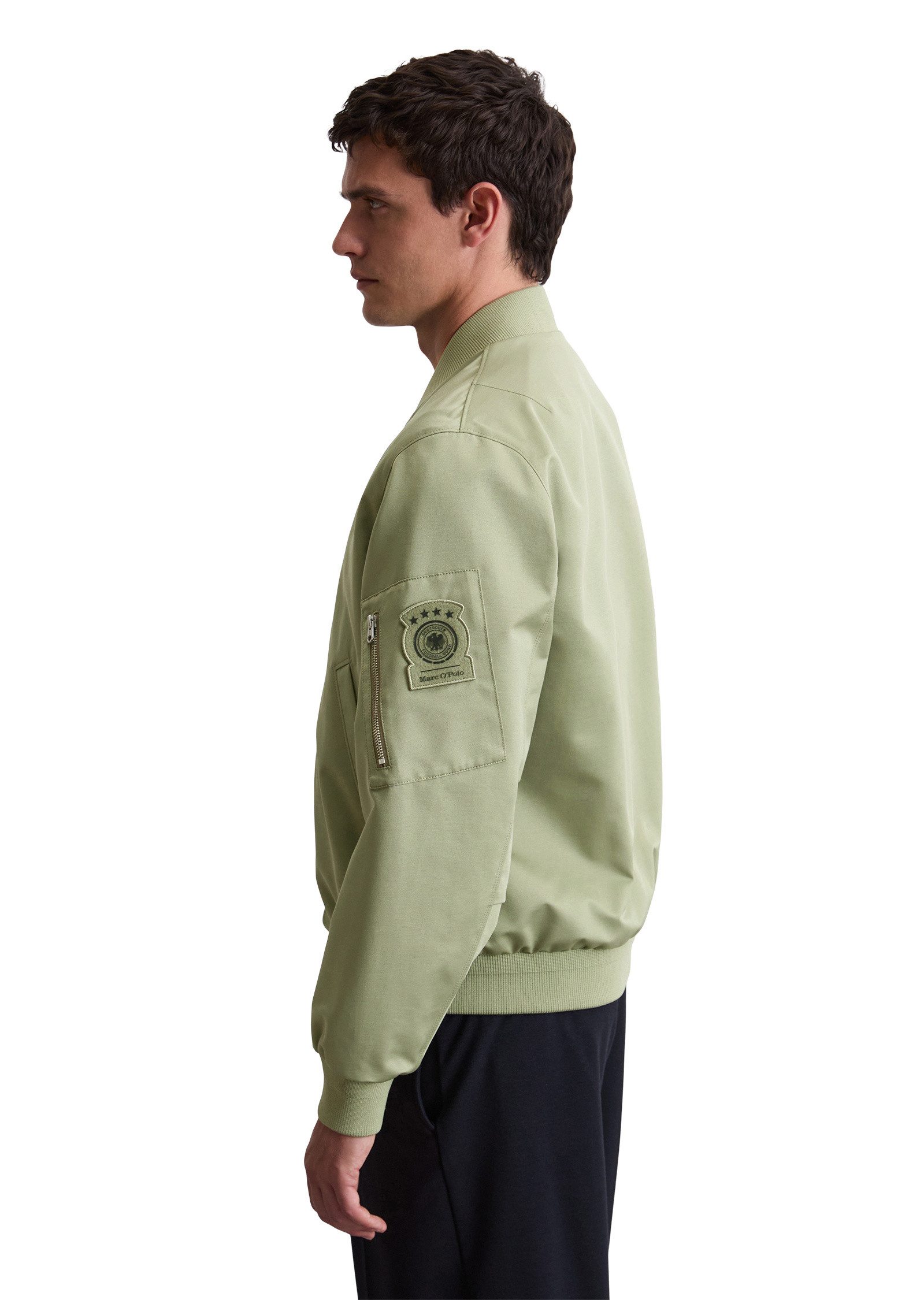 Marc O'Polo Outdoorjacke aus wasserabweisendem Micro-Canvas