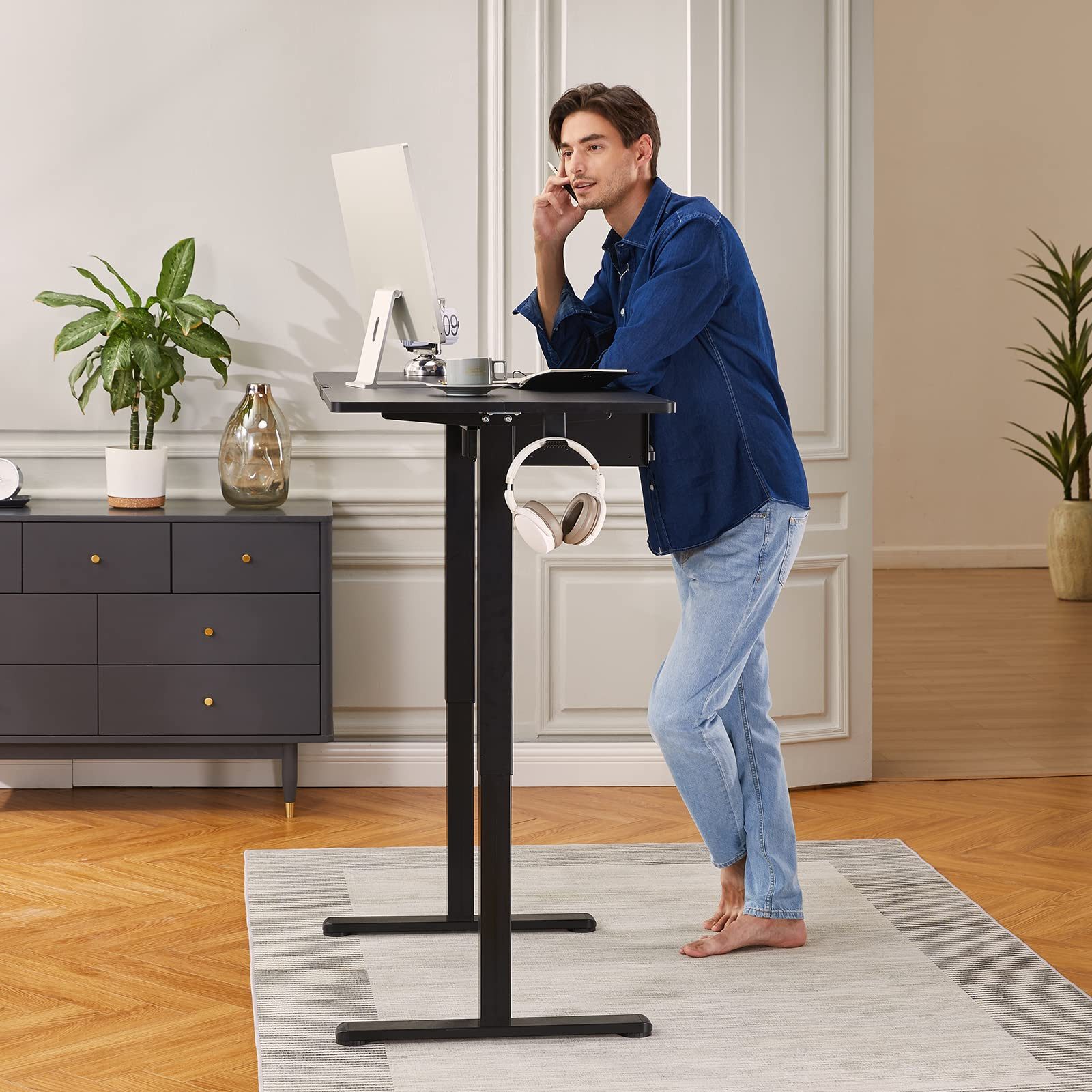 ErGear Schreibtisch Elektrisch höhenverstellbares Tischgestell (Passend günstig online kaufen