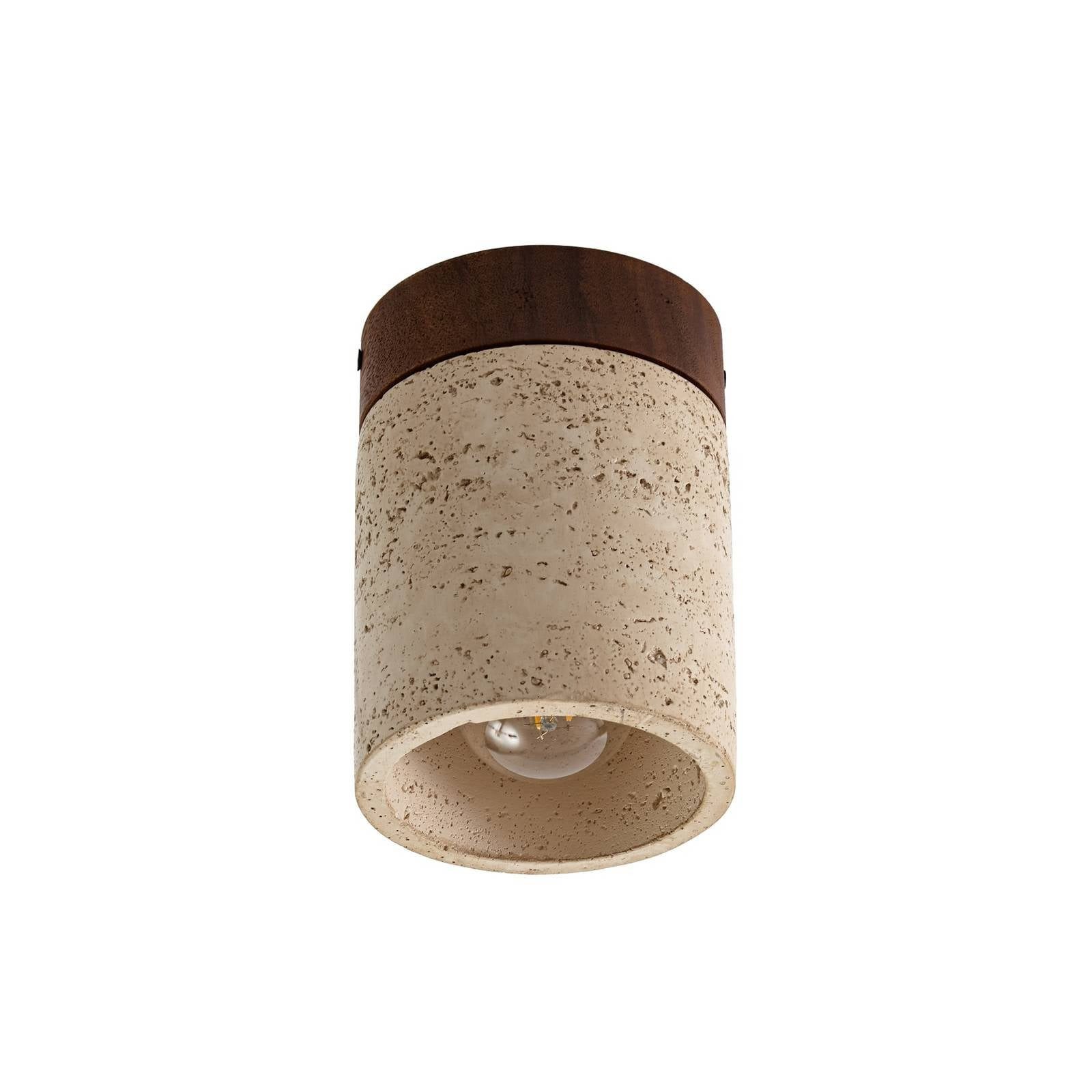 Lucande Deckenleuchten Carlotta, Creme IP20, 1 x 15 W LED