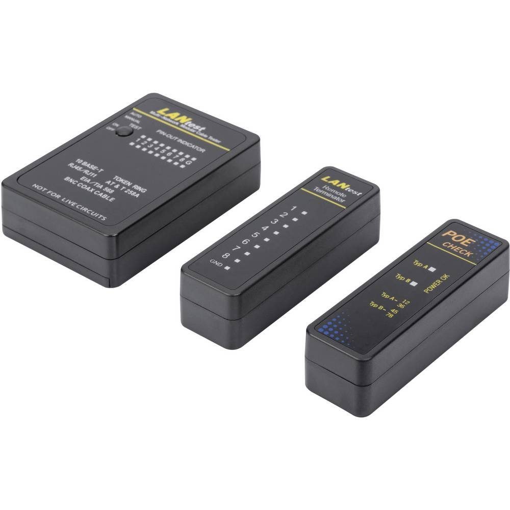 Netzwerk-Tester & Kabel-Tester - PoE-Prüfgerät Netzwerk-Adapter