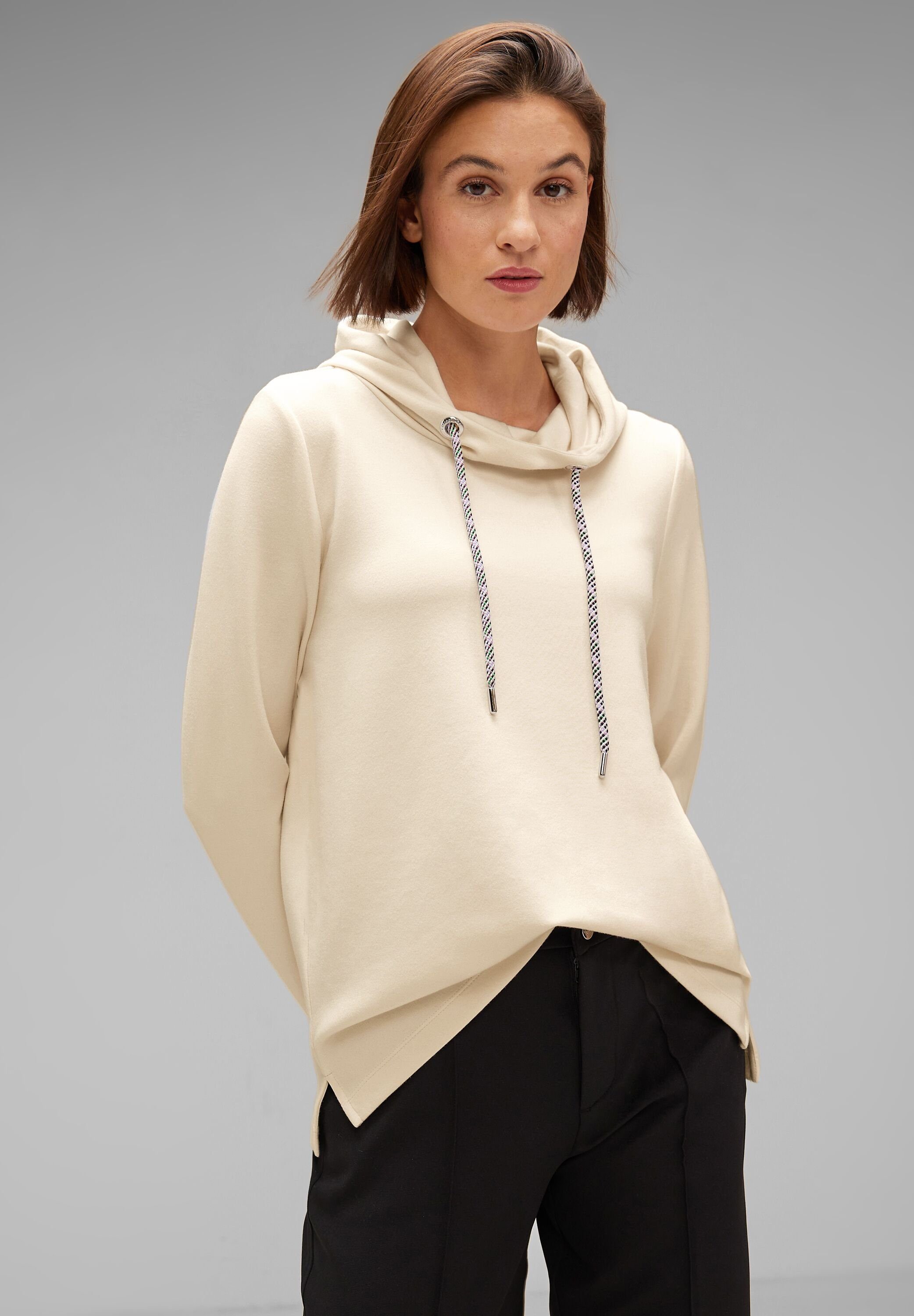 ONE lucid 14451 whi STREET Strickpullover