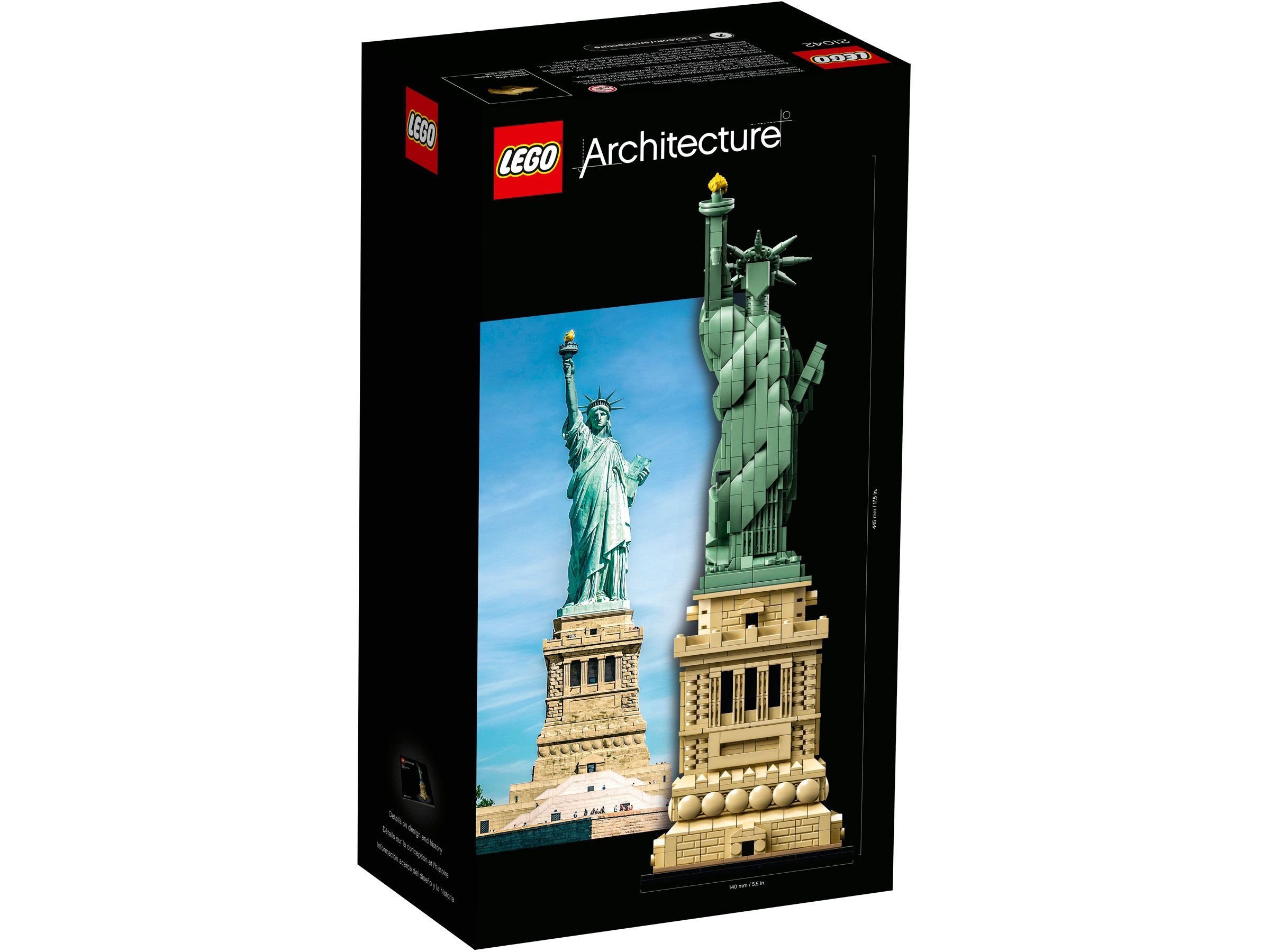 LEGO® Architecture Freiheitsstatue - 21042 NEU! Teile 1685x Spielbausteine