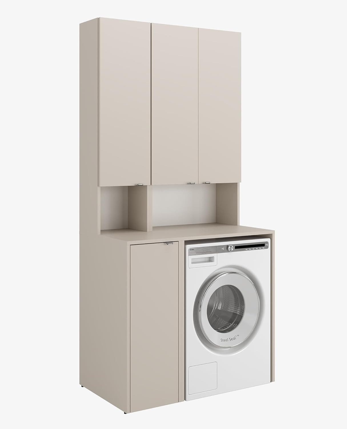 Platan Room Badezimmer-Set Waschmaschinenschrank 65 cm günstig online kaufen