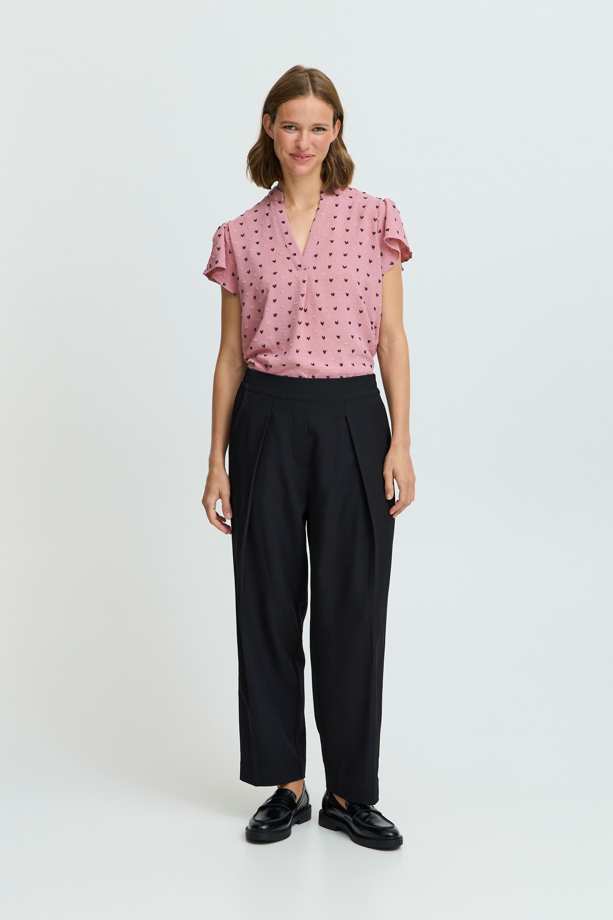 Kurzarmbluse BYIPRIK SS BLOUSE - LIGHT WOVEN