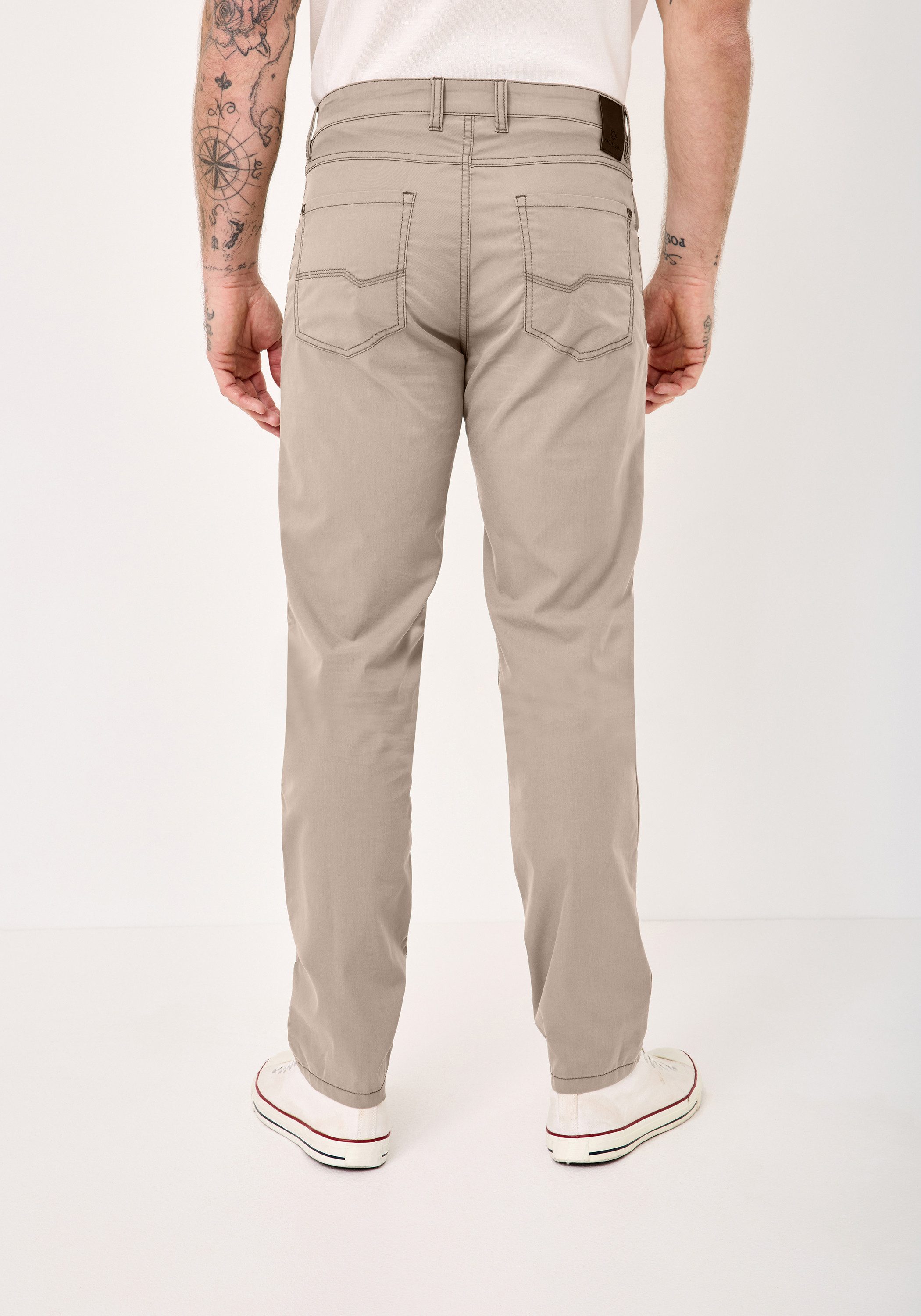 Redpoint Stoffhose MILTON Regular Fit Hose mit elastischem Hosenbund und Stretch