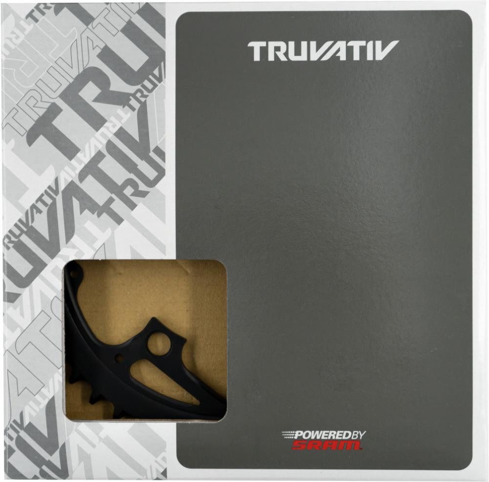 Truvativ Kettenschaltung Truvativ MTB Kettenblatt 3x9/10 44T Stahl matt - robustes Kettenblatt