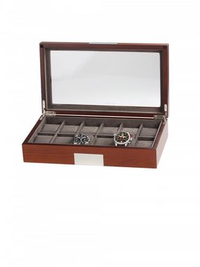 Rothenschild Uhrenbox Rothenschild Uhrenbox RS-2350-12MA für 12 Uhren braun