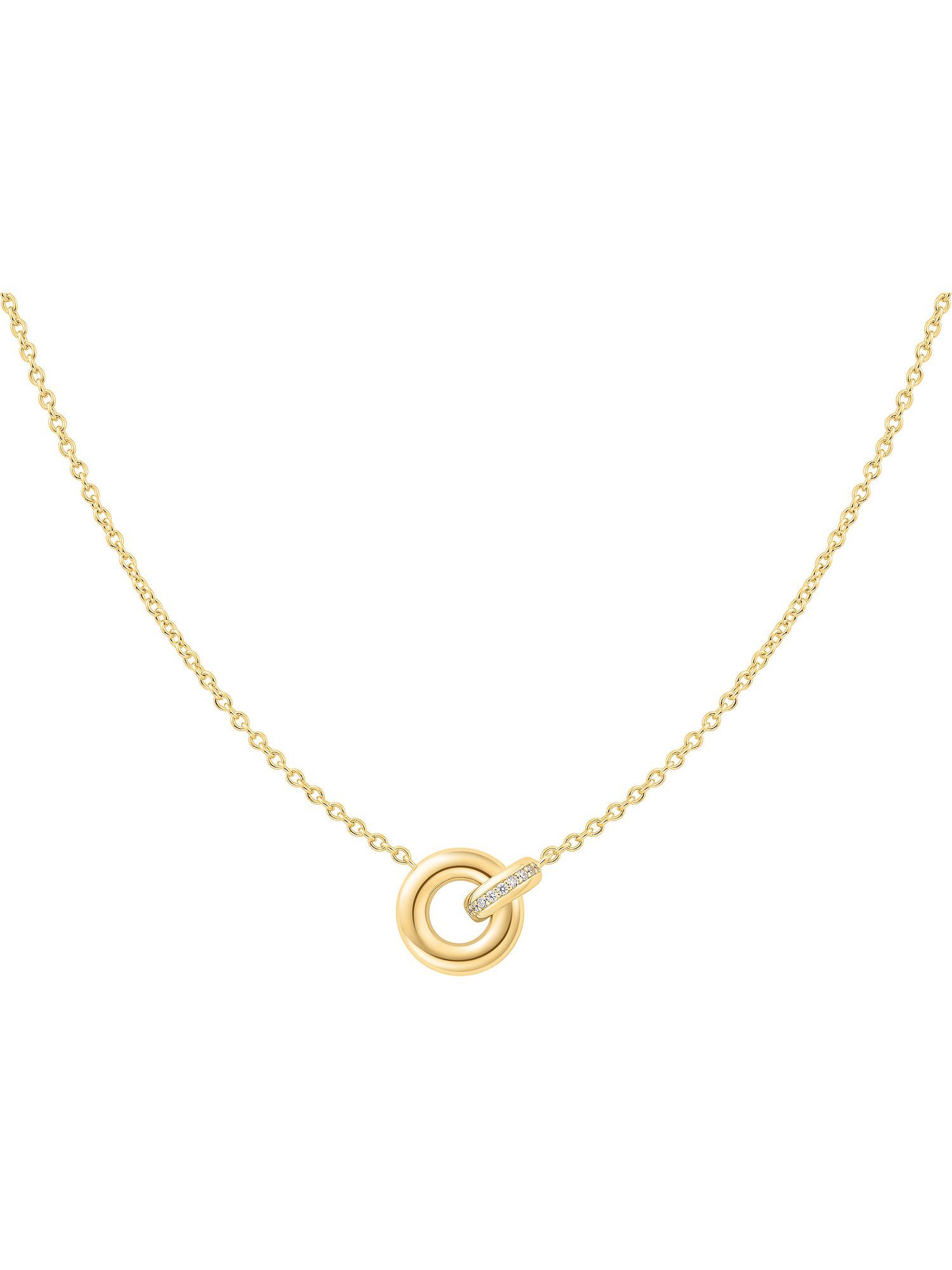 Ania Haie Collier Ania Haie Damen-Kette 925er Silber Zirkonia