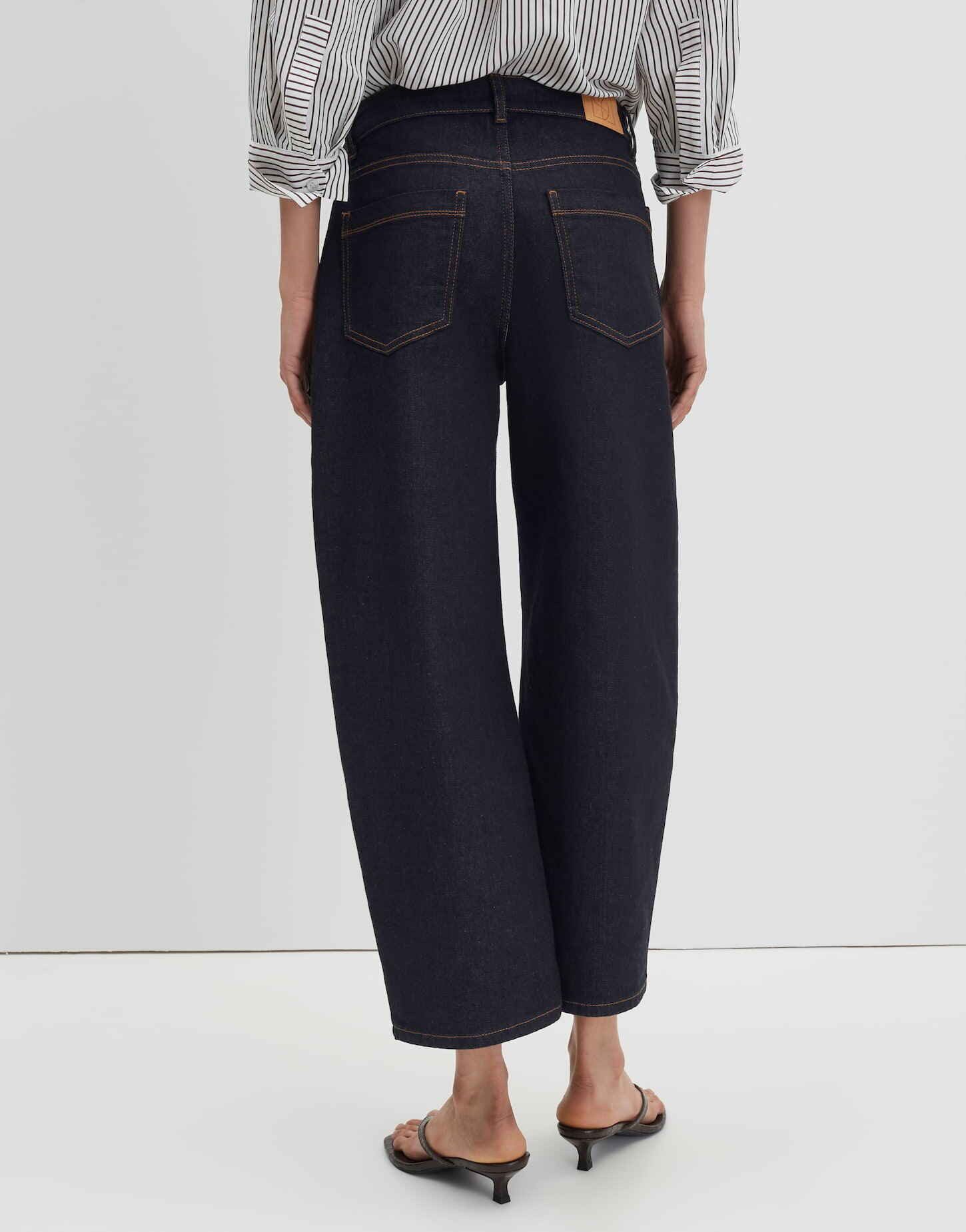 someday Relax-fit-Jeans CORAH CURVED Jeans aus BCI Cotton Mix Mid Rise Elastische Qualität für hohen Tragekomfort
