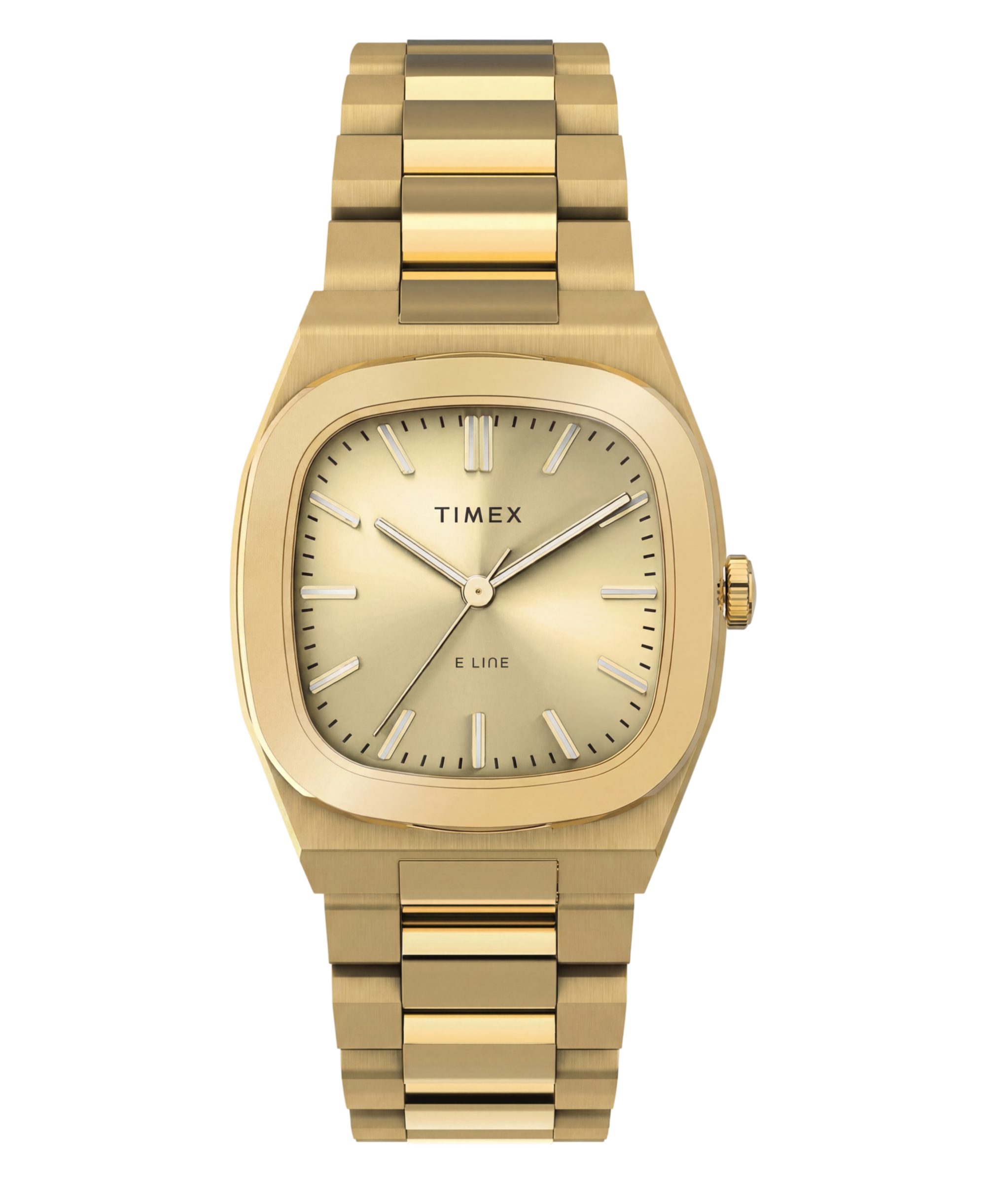 Timex Quarzuhr E Line TW6A00900AJ, Armbanduhr, Damenuhr, Edelstahlarmband, analog