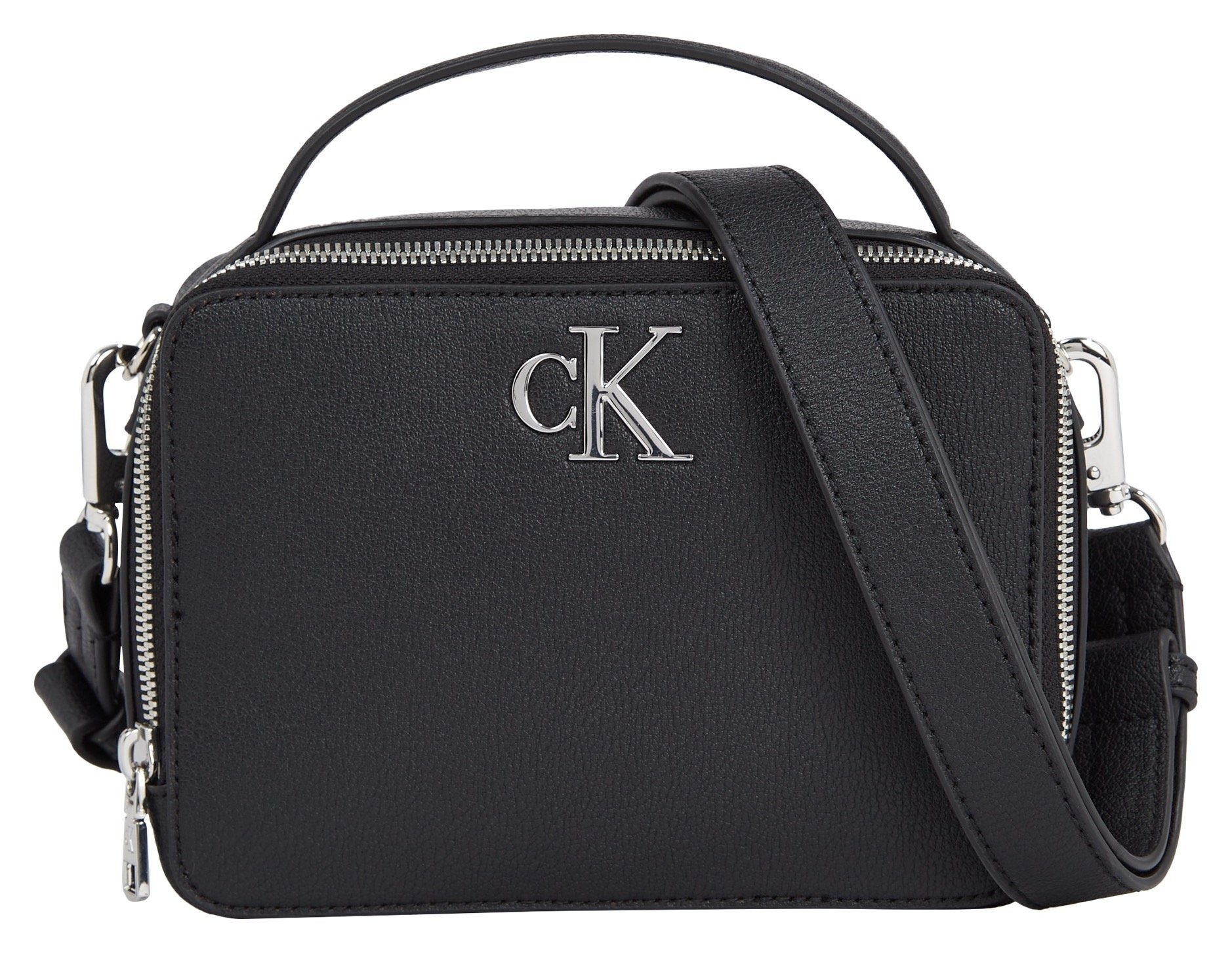 toll Calvin Klein klassischem Jeans BAG18, Mini MONOGRAM Design Bag in CAMERA MINIMAL