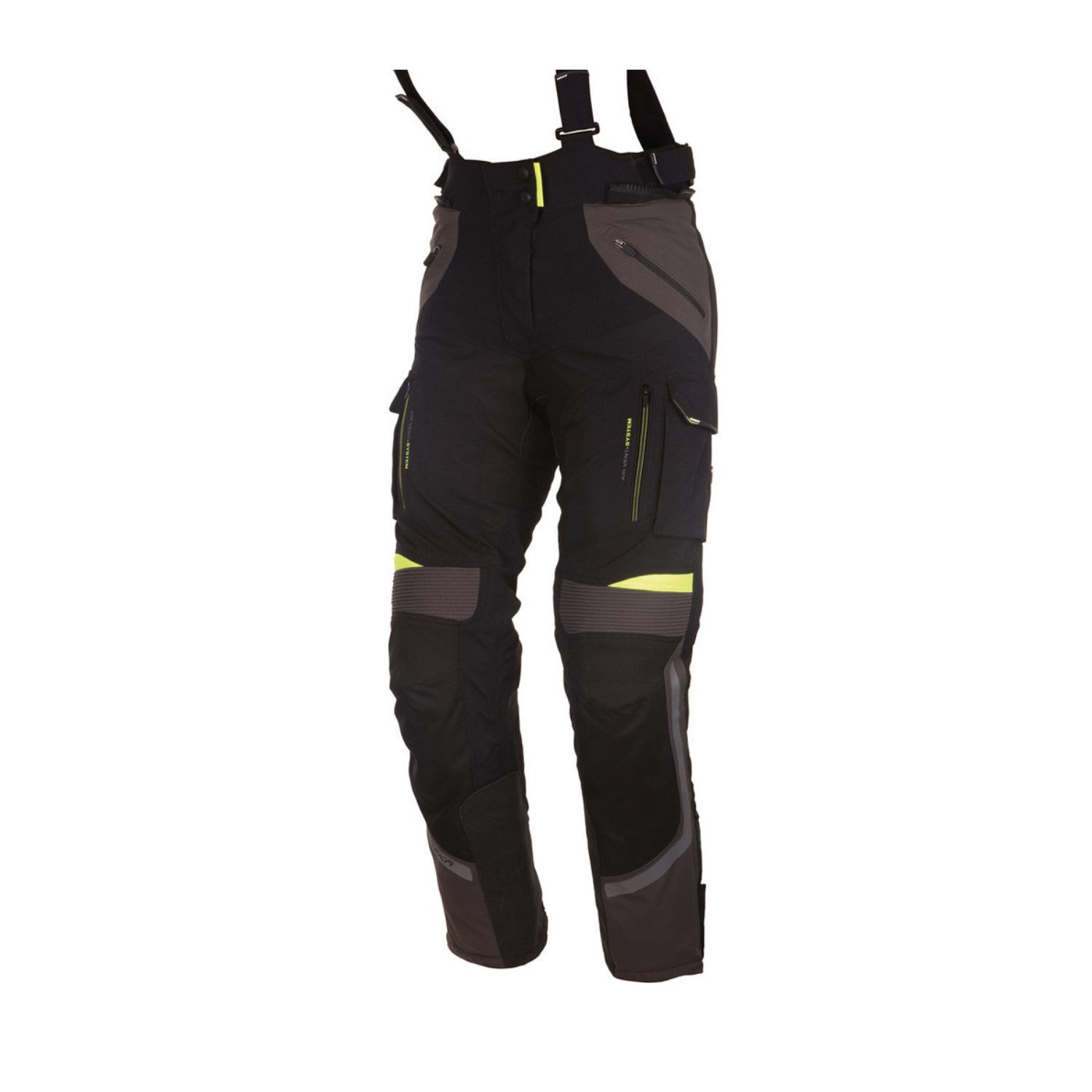 Modeka Motorradhose Panamericana Damen Motorrad Textilhose Knieprotektoren enthalten,herausnehmbares Innenfutter,herausnehmb