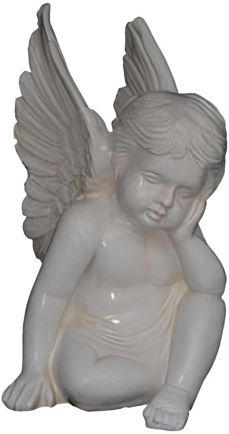 Xlmoebel Engelfigur Neue Deko-Figur Statue Skulptur 24 cm - Dekorative Figuren Statuen (SKULPTUR MATERIAL: ACRYL 24 cm Höhe), Hergestellt in Europa