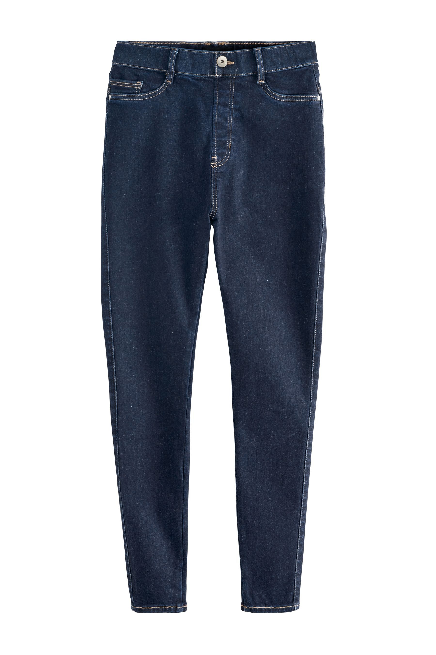 Next Skinny-fit-Jeans Skinny Fit FlexiFit Hochbund-Schlupfjeans (1-tlg)