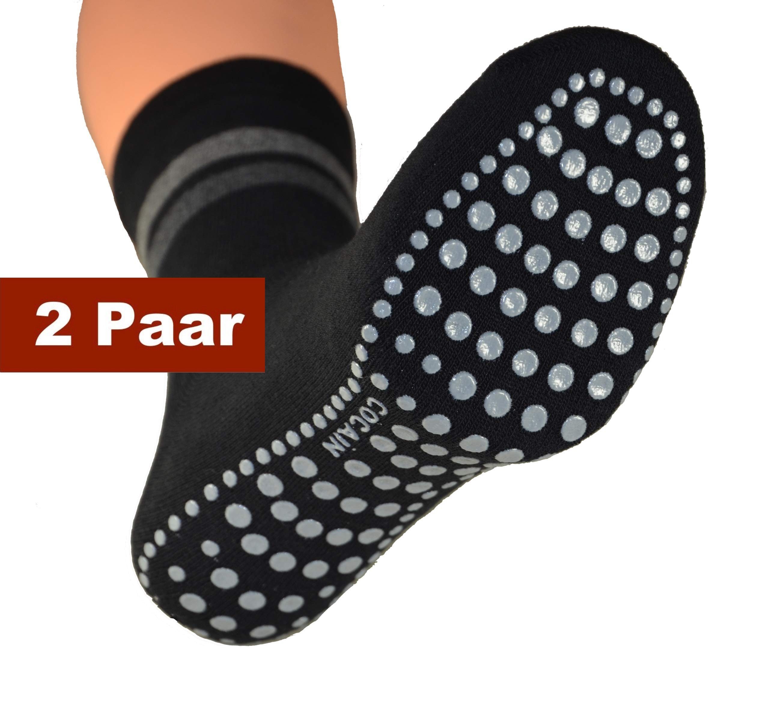 Cocain underwear ABS-Socken ABS Socken für Damen & Herren - Stoppersocken (2-Paar) auch in Übergröße