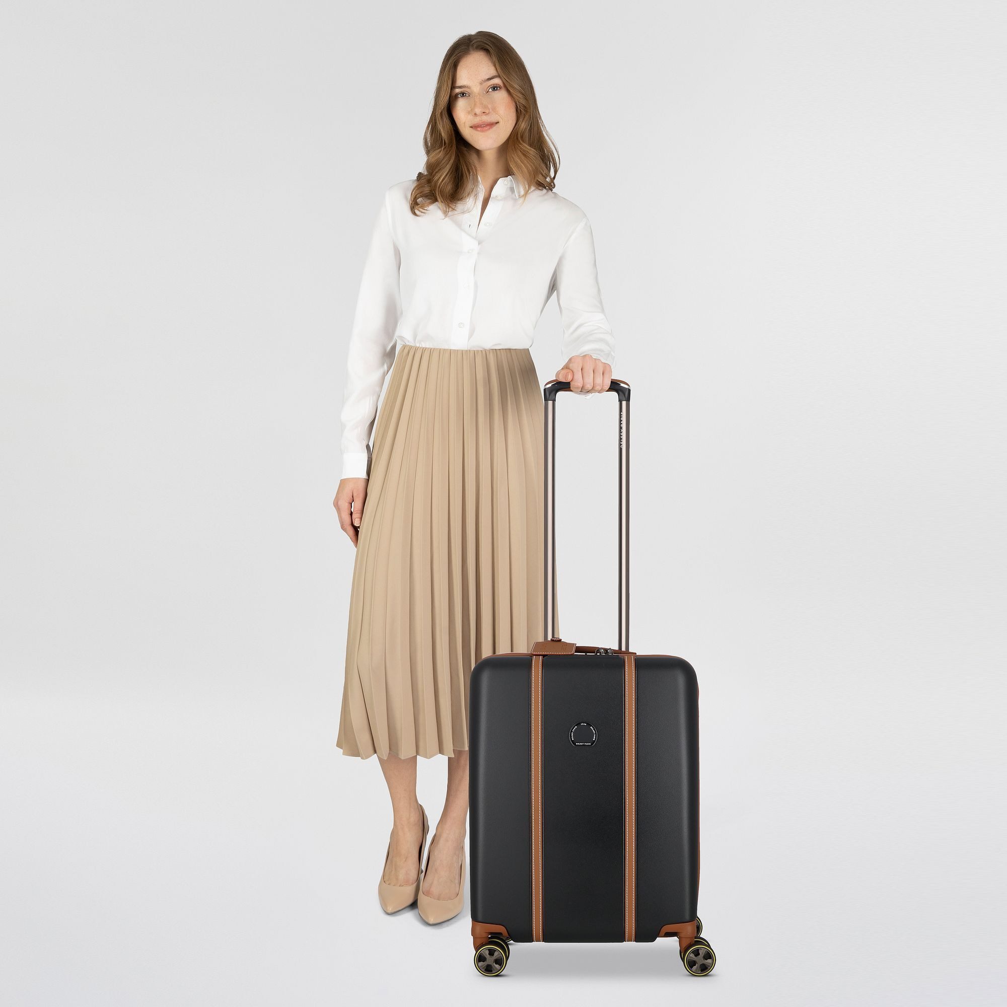 Delsey Paris Handgepäck-Trolley Cadence, 4 Rollen, Polycarbonat