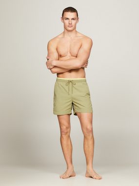 Tommy Hilfiger Swimwear Badeshorts MEDIUM DRAWSTRING mit Brandlabel auf dem Bund