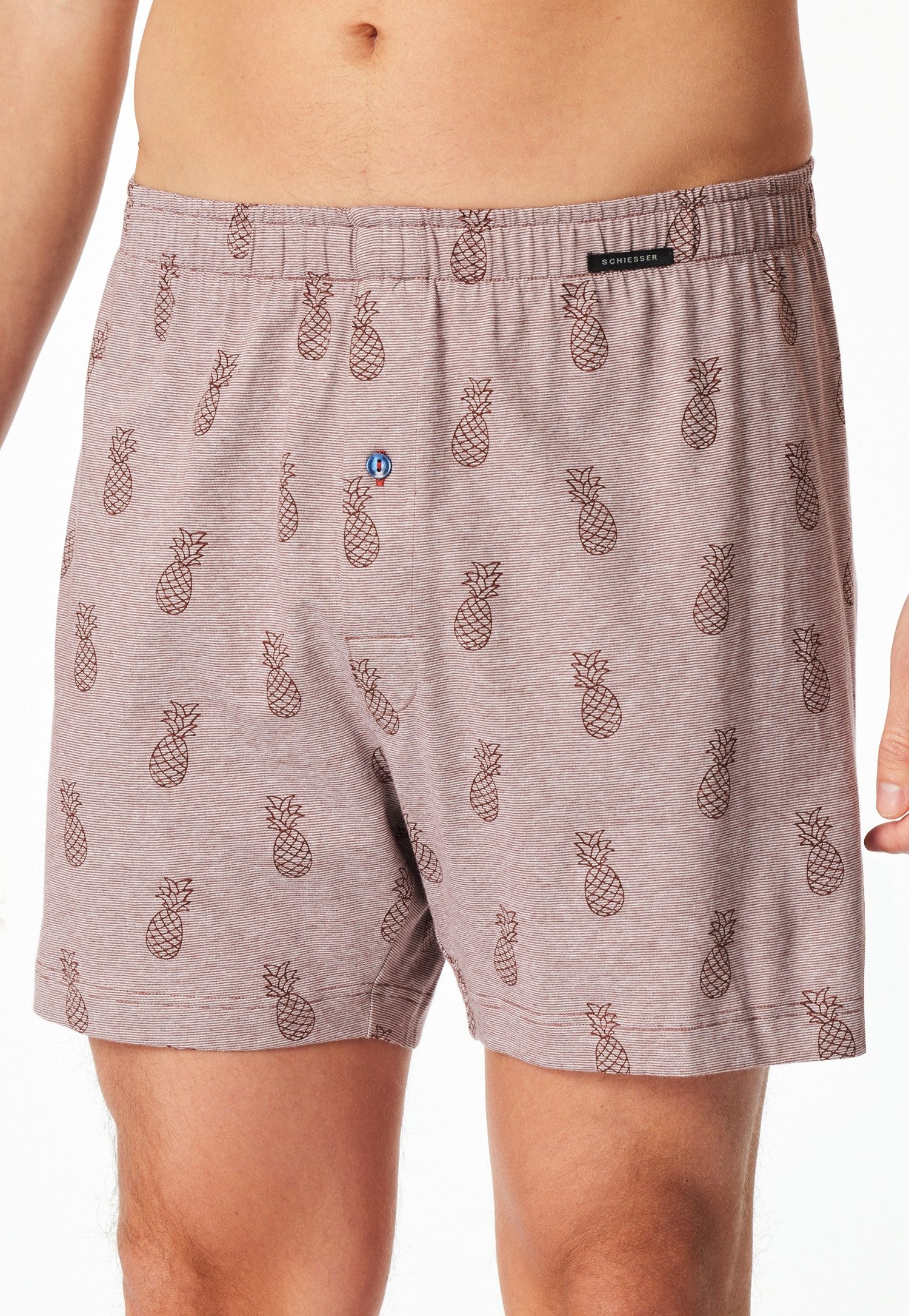 Schiesser Weiter Boxer Boxershorts Multipacks (2er Pack) ideal als Geschenk, mit Eingriff