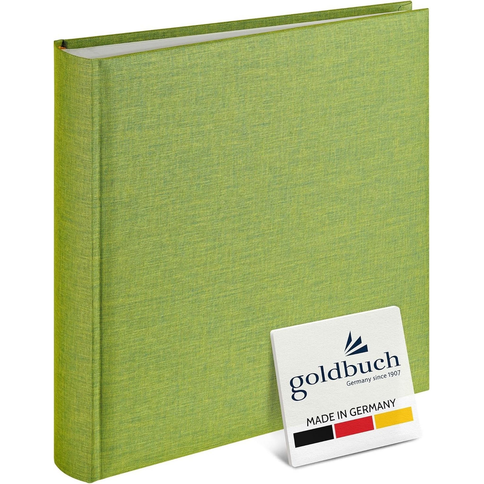 Goldbuch Fotoalbum GOLDBUCH Fotoalbum Summertime 100 weiße Seiten mit Trennblättern 30x31