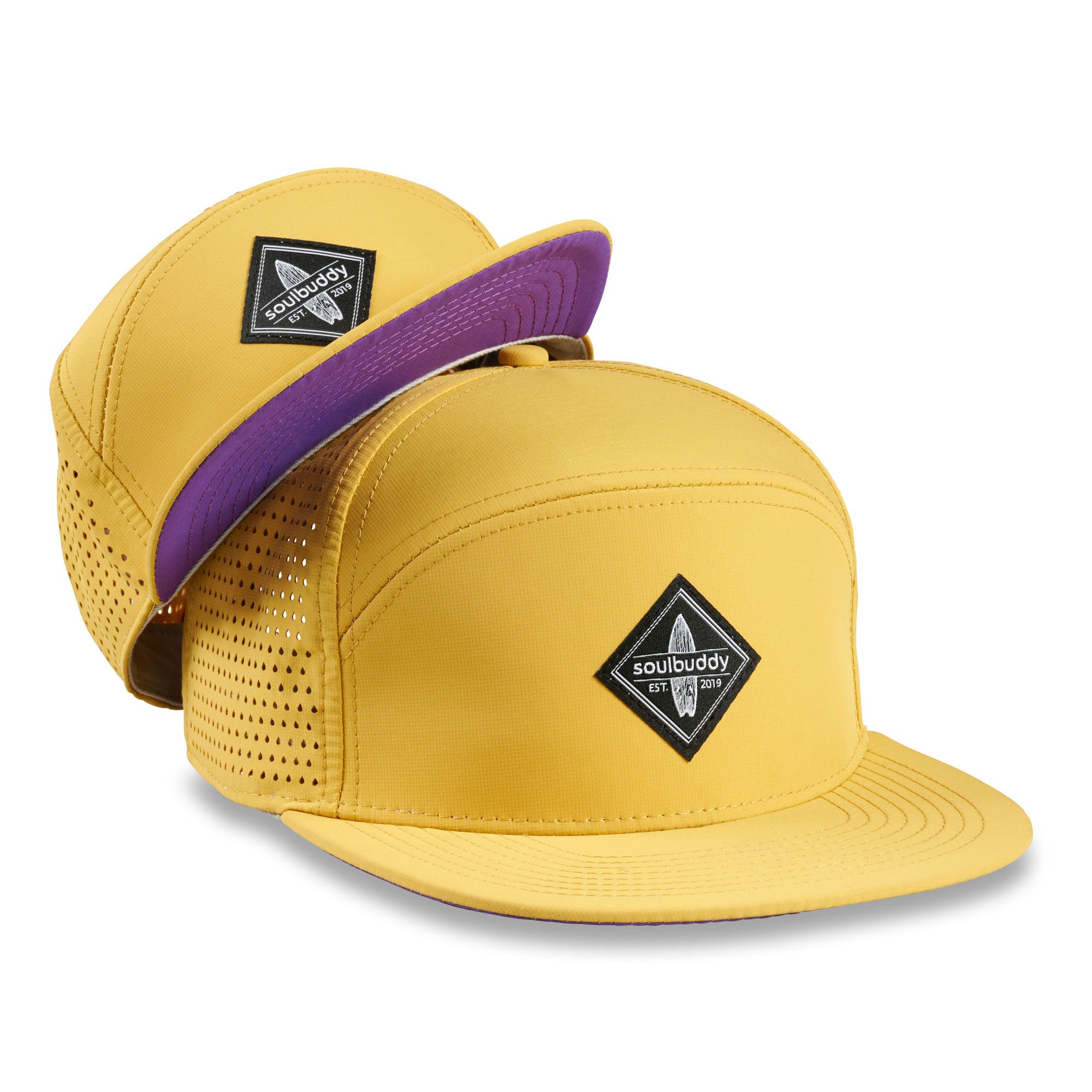 Soulbuddy Baseball Cap 2er-Set Sports Шапки, Geschenk für Eltern, Geschenk Papa Mama Kinder (Set = 1x Eltern Cap + 1x Kinder Cap, Identisches Partnerlook Set)
