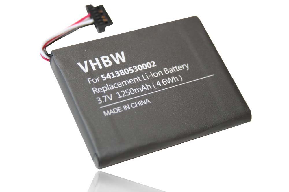vhbw kompatibel mit Navman S20 Akku Li-Ion 1250 mAh (3,7 V)