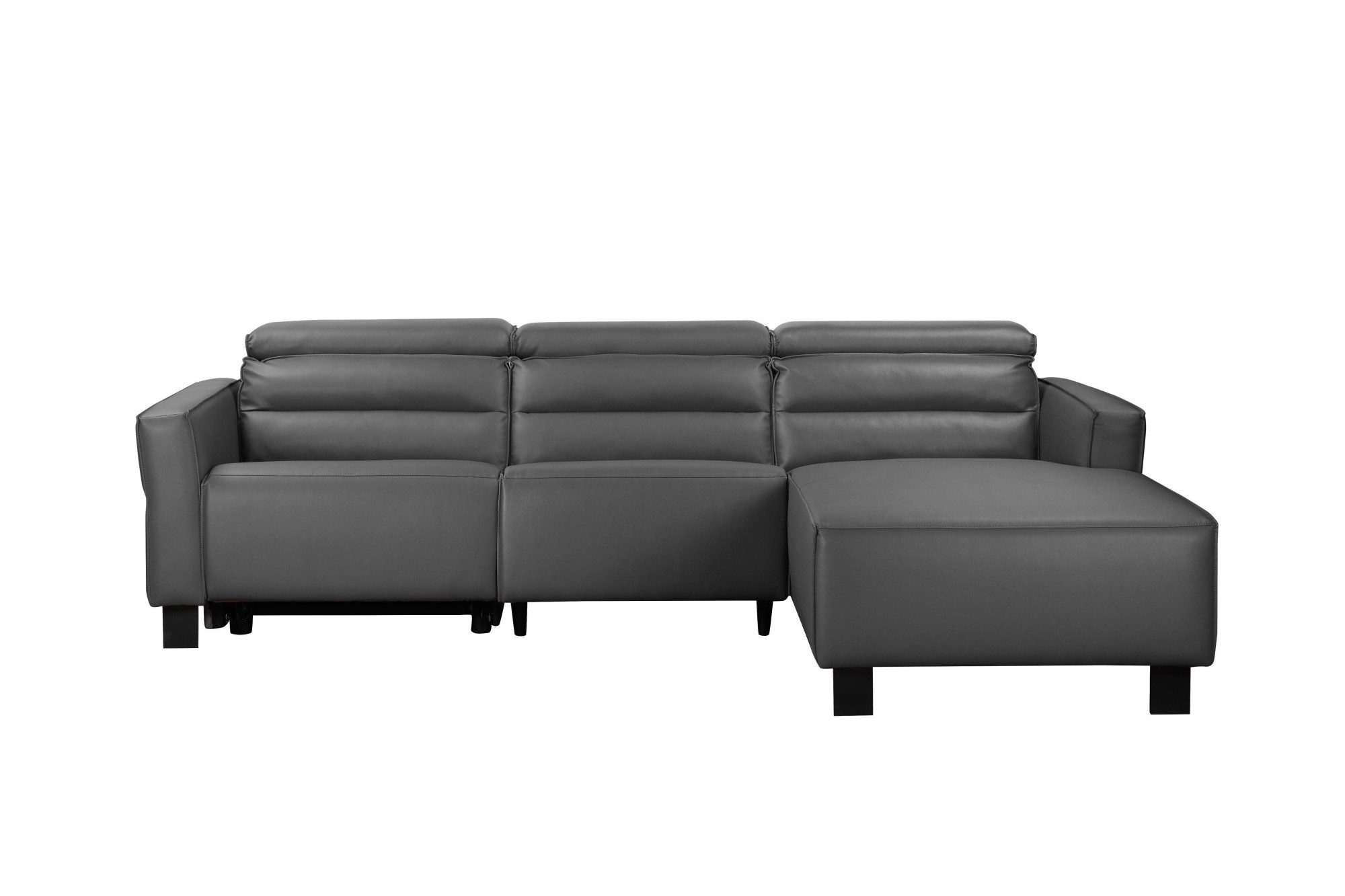 Places of Style Ecksofa Carpari, L-Form, 263 cm, mit manueller o. elektrischer Relaxfunktion, und USB/ Kopfteilverstellg