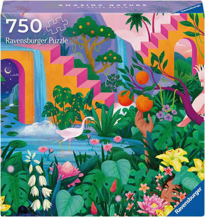 Ravensburger Puzzle Amazing Nature, 750 Puzzleteile, Made in Germany
