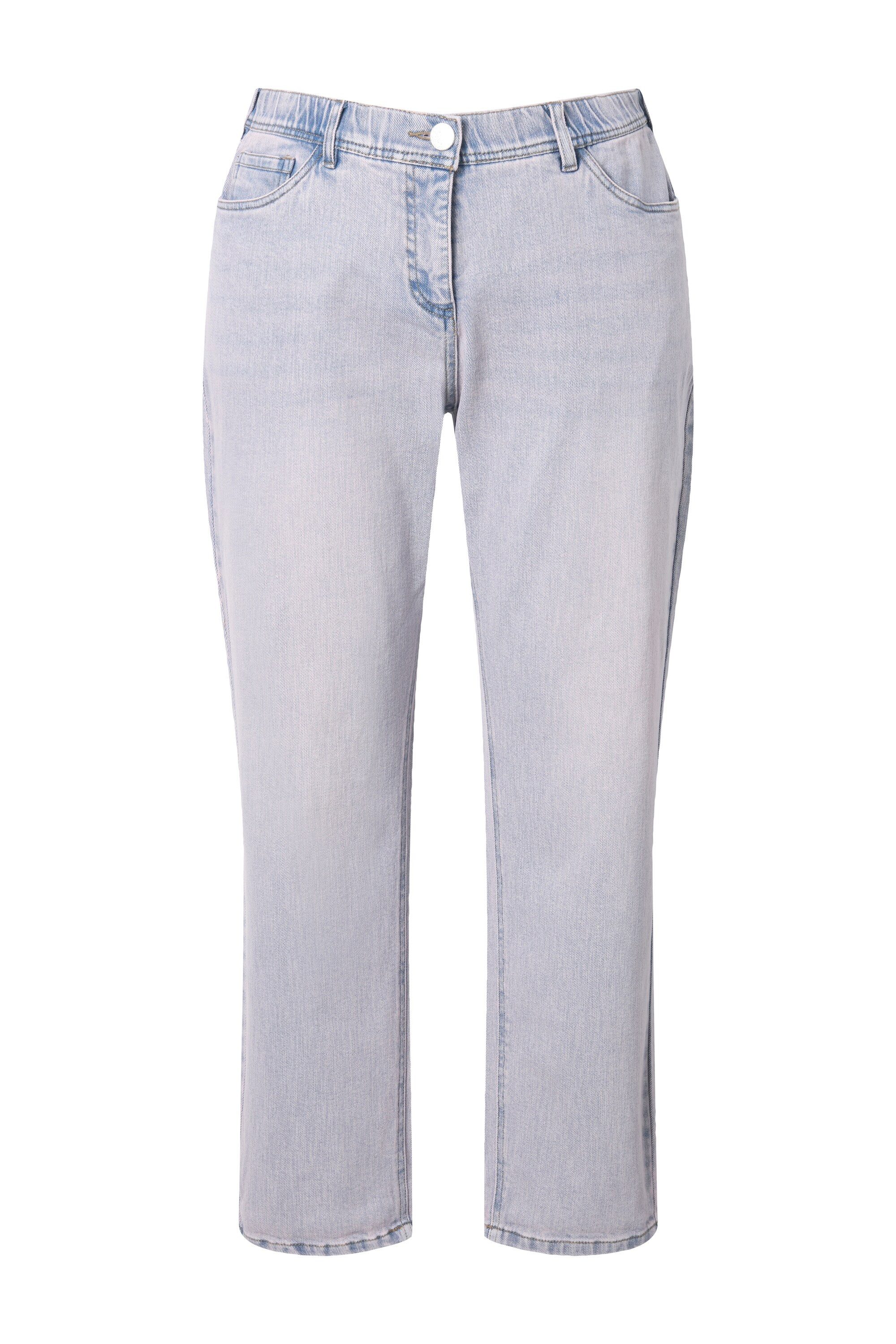 Ulla Popken Regular-fit-Jeans Boyfriend-Jeans Colordenim Stretchkomfort günstig online kaufen