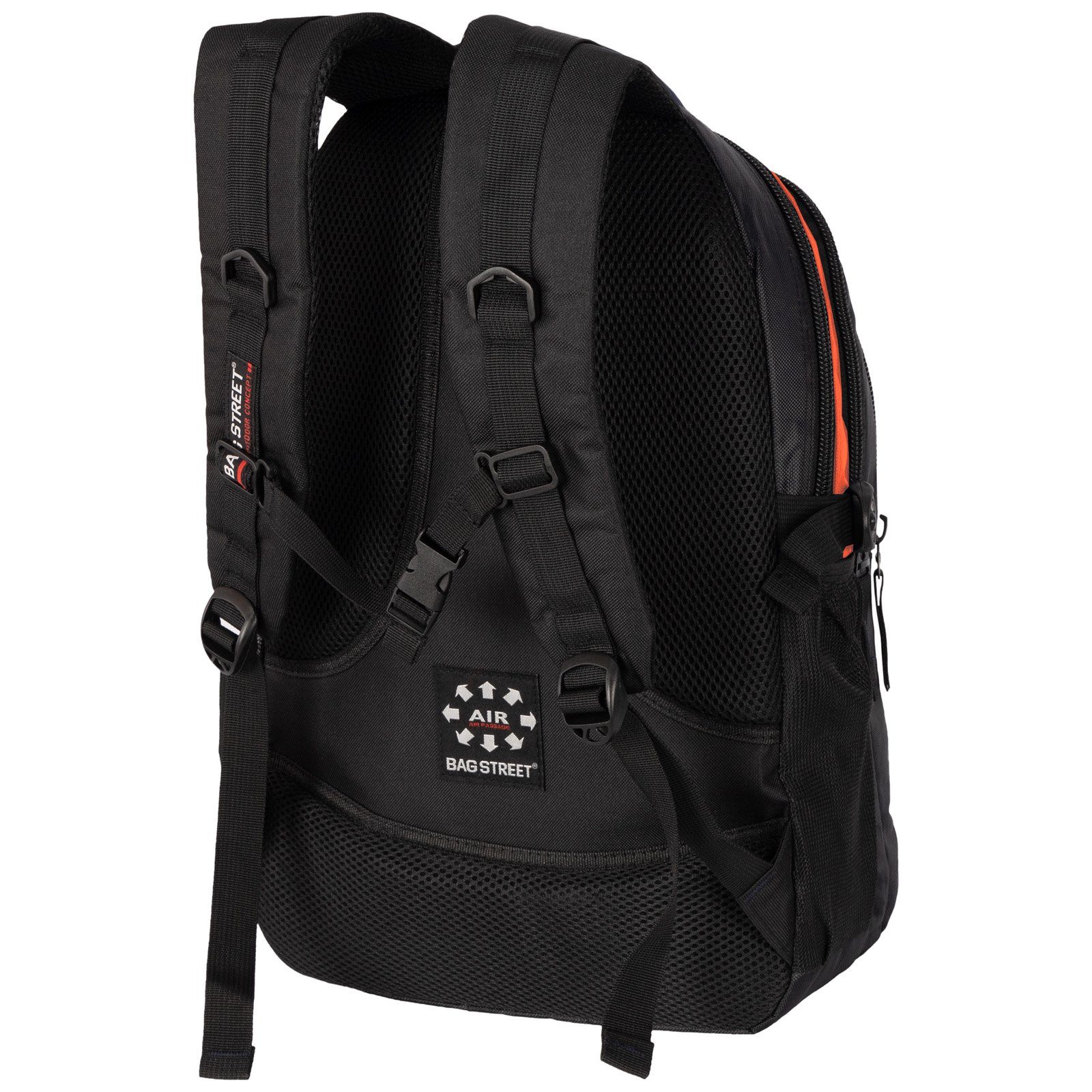 BAG STREET Rucksack Rucksack Damen Herren Sport Schulrucksack Freizeit Reise Wandern, Freizeitrucksack, Sportrucksack, Businessrucksack