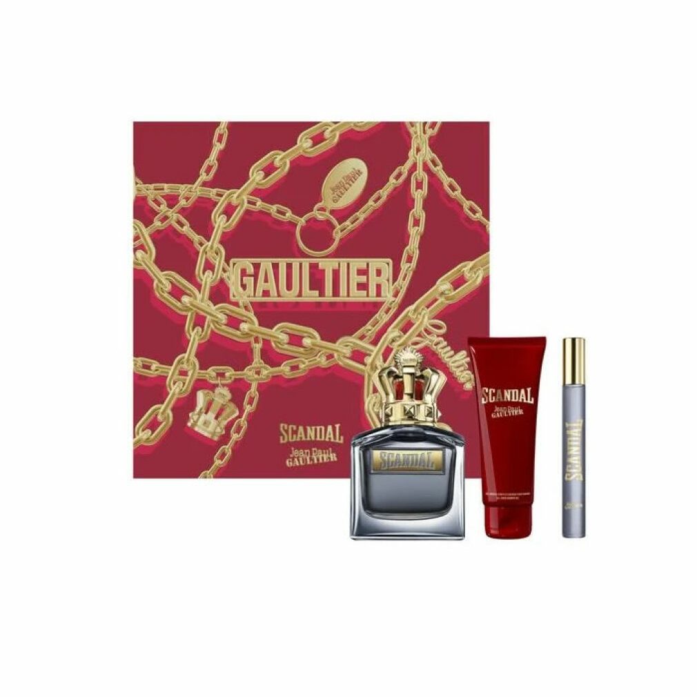 Eau de Parfum Jean Paul Gaultier Scandal for Him EdT 100ml Set 3 Artikel