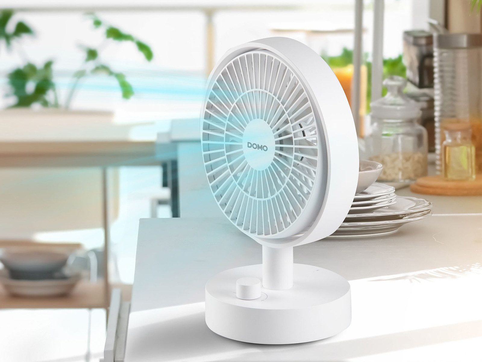 Domo Tischventilator, Mini Camping Ventilator mit günstig online kaufen