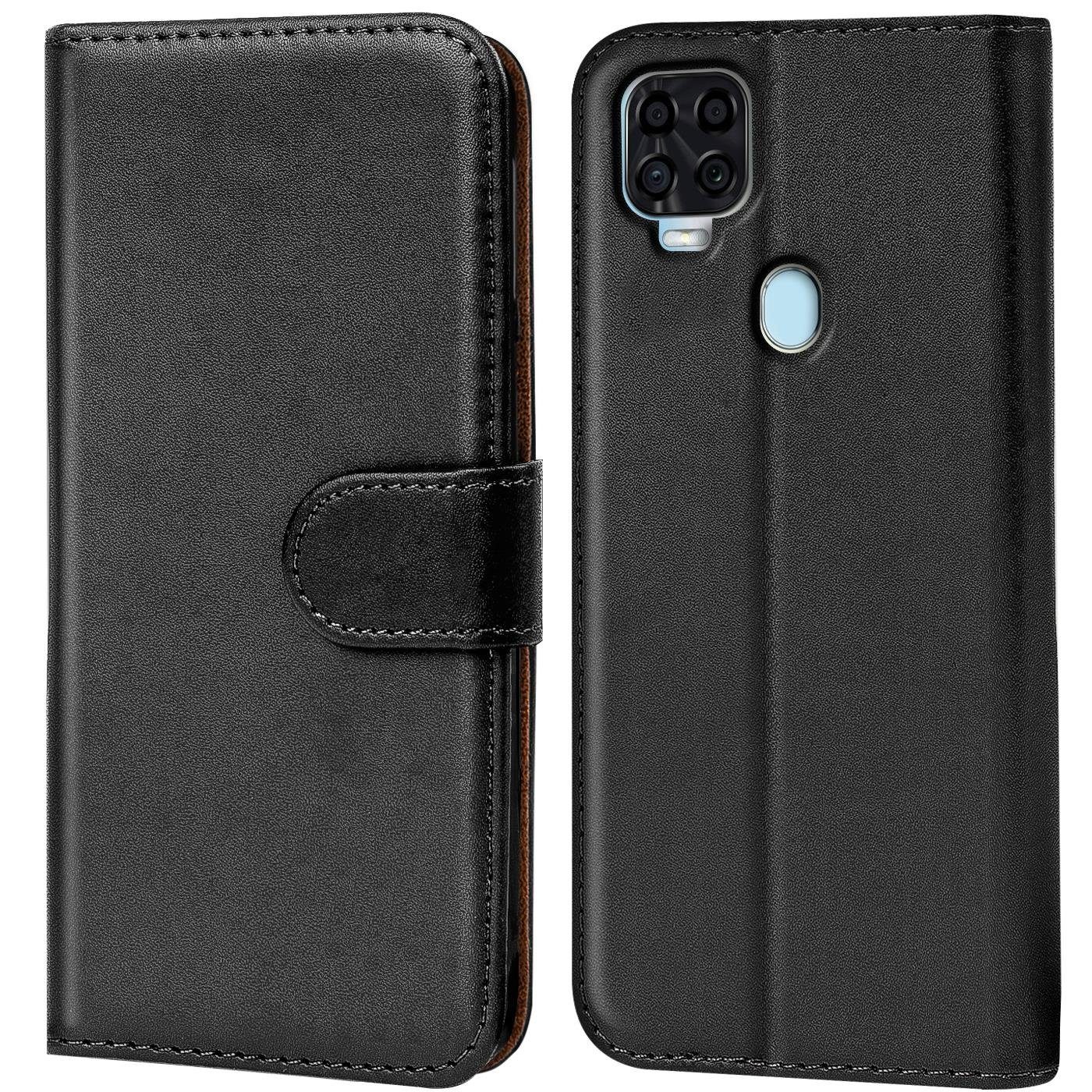 CoolGadget Handyhülle Wallet Klapp Tasche Book Case für ZTE Blade V 2020 6,53 Zoll, Hülle Klapphülle Flip Cover Etui Schutzhülle