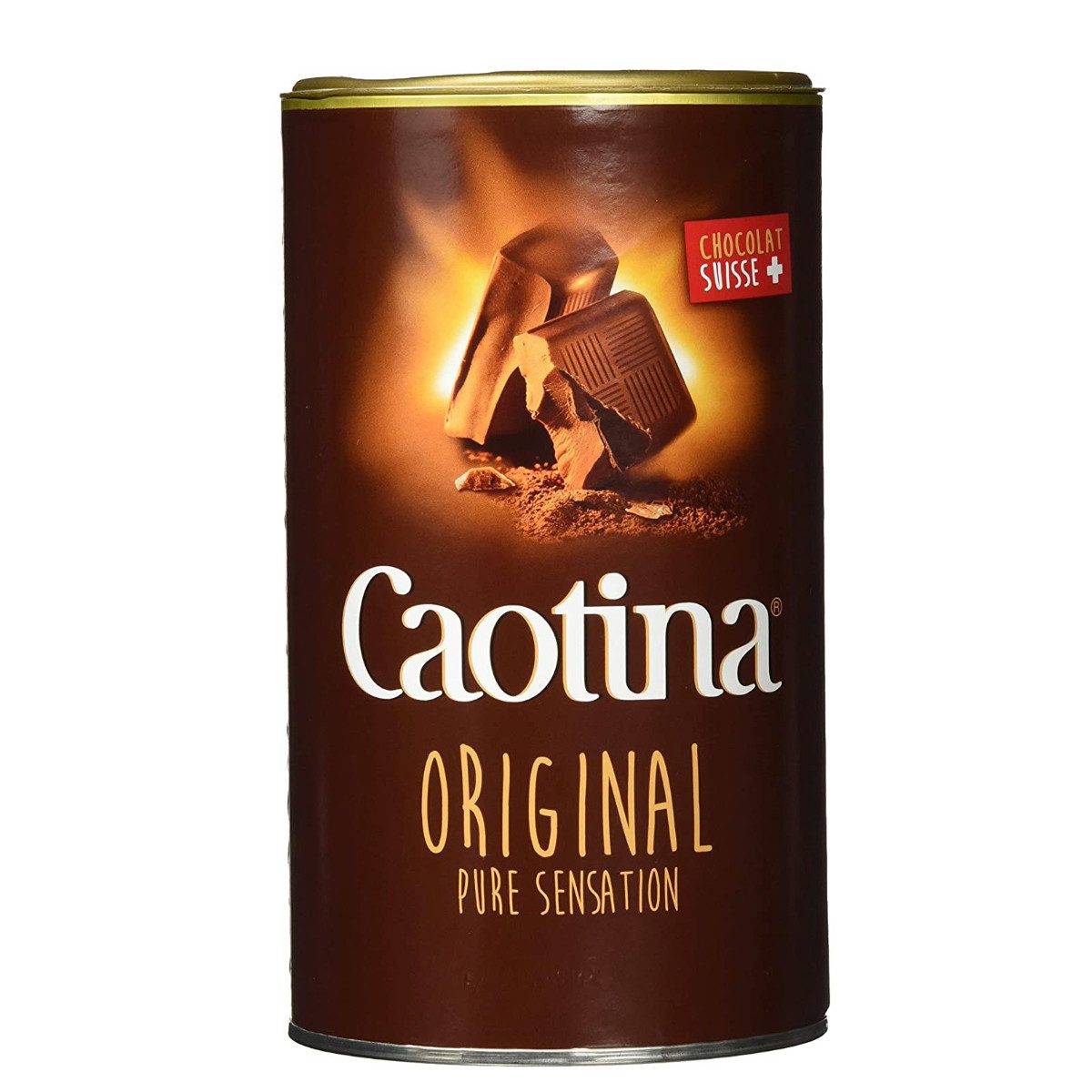 Caotina Kakao, Caotina Original Getränkepulver aus echter Schweizer Schokolade 500g
