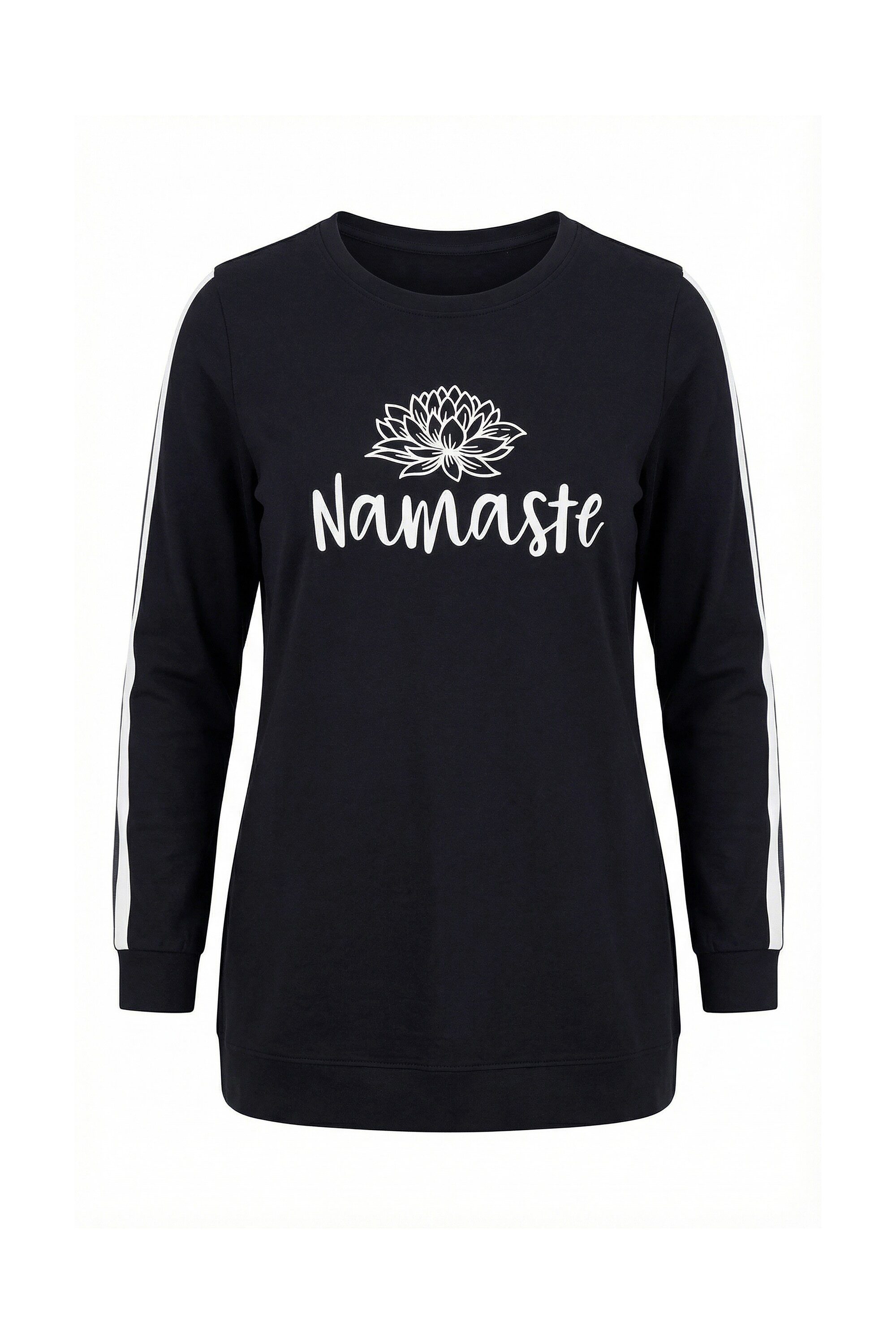 Angel of Style Sweatshirt Sweatshirt Komfort Fit Namaste-Motiv günstig online kaufen