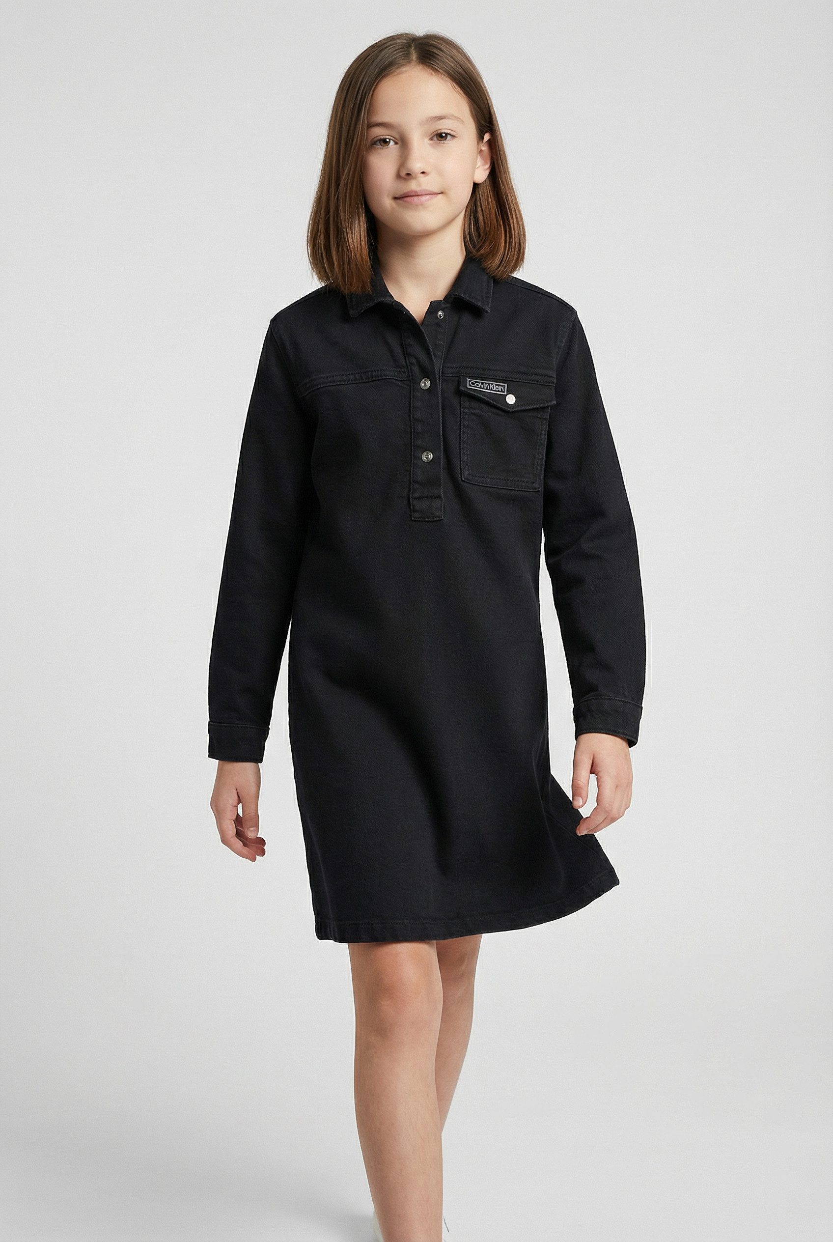 Calvin Klein Jeans Jeanskleid Regular fit, für Kinder bis 16 Jahre
