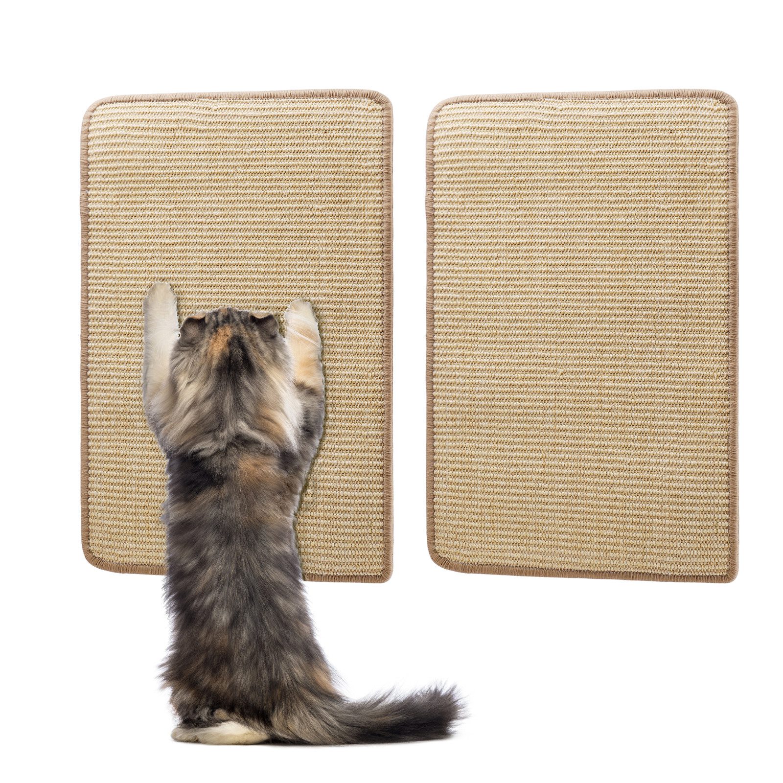Kratzmatte 2 Stück Kratzmatte Katze Sisal Kratzbretter Katzen
