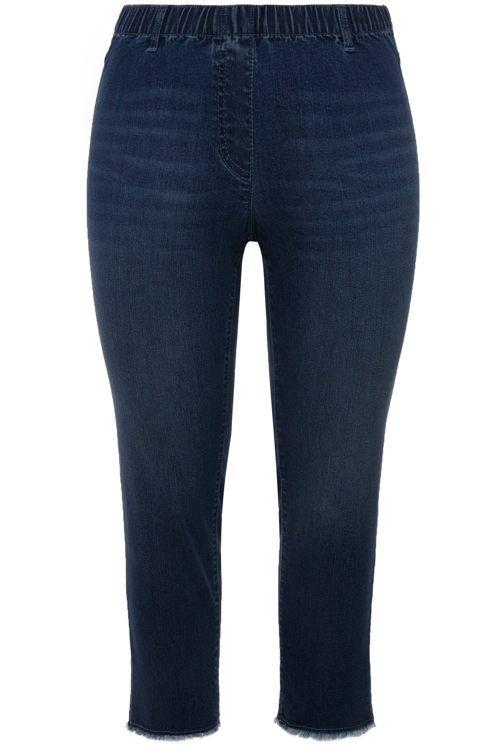 Ulla Popken Röhrenjeans 7/8-Jeggings Sienna Elastikbund günstig online kaufen