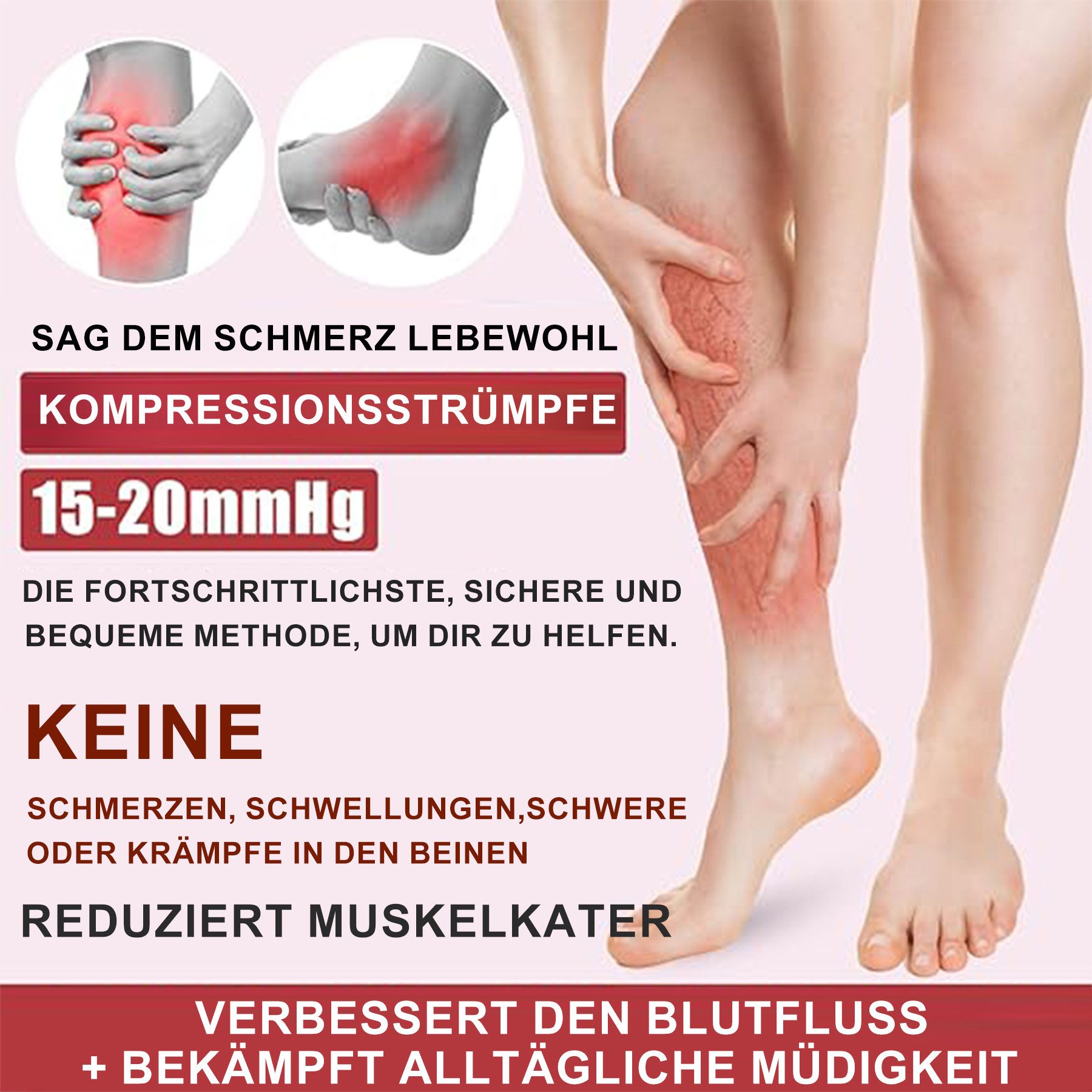 Mutig Kompressionsstrümpfe 6 Paar Kompressionsstrümpfe 15-30mmHg,Stützstrümpfe für Damen & Herren (für Flug, Sport, Laufen, Radsport, Krankenschwester,Schwangerschaft, 6 Paar Medizinstrümpfe für Krankenschwestern auf Flugreisen) Bunte Stützstrümpfe,Abgestufte Kompression,Fördert die Durchblutung