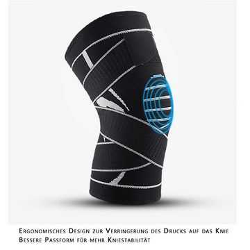 KIKAKO Knieschutz Kniebandage für Männer Damen 1 Stück, Kniebandage Sport