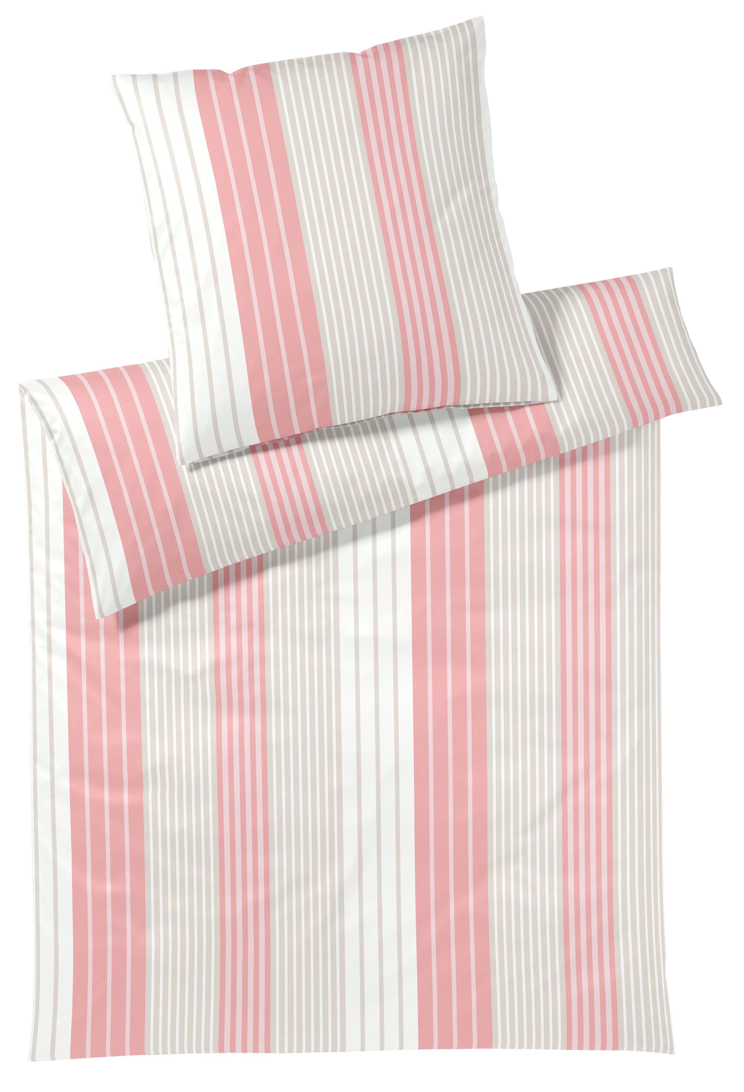 Elegante Bettwäsche Range, Jersey, 2 teilig, angenehmes Hautgefühl