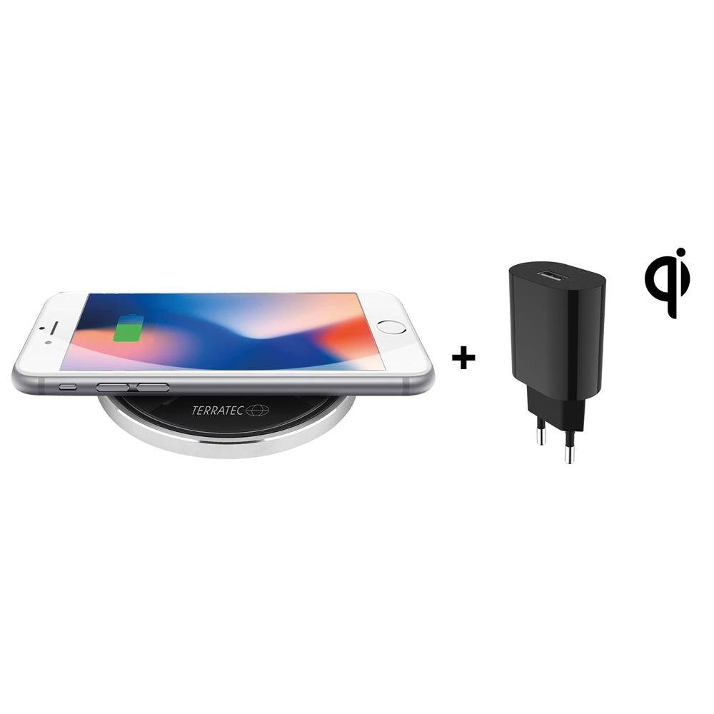 Terratec »ChargeAir Dot! Induktive Ladestation kabellos Ladepad Smartphone« Induktions-Ladegerät ...